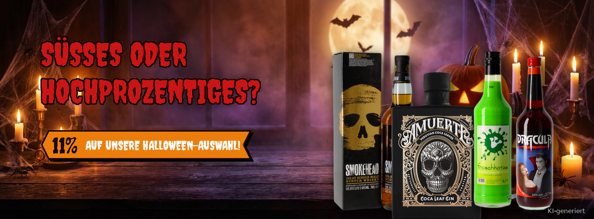 11% Rabatt auf alle ausgewählten Produkte! Für deine Halloween-Nacht!