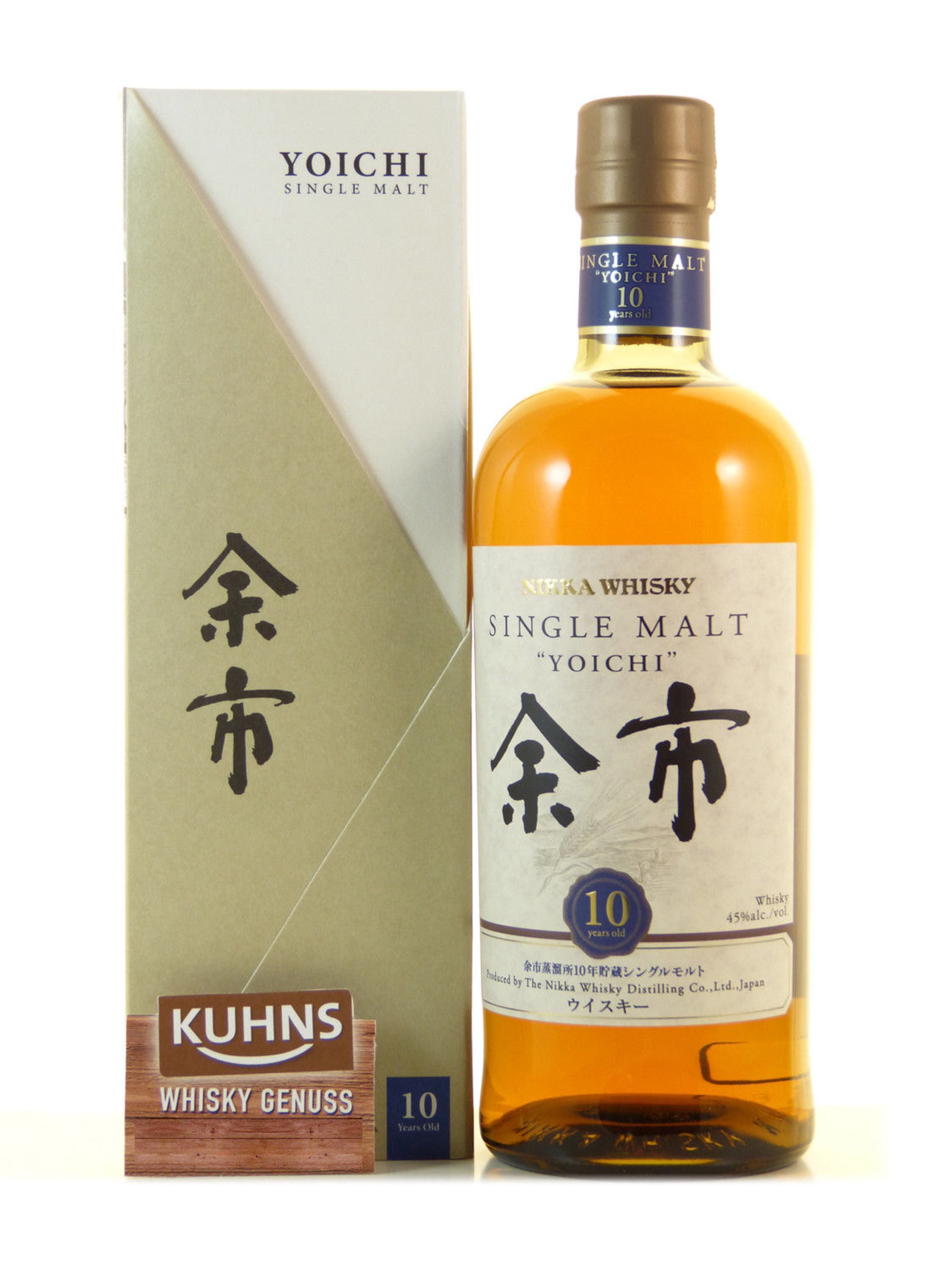 Nikka Yoichi 10 years 0.7l, alc. 45% by volume