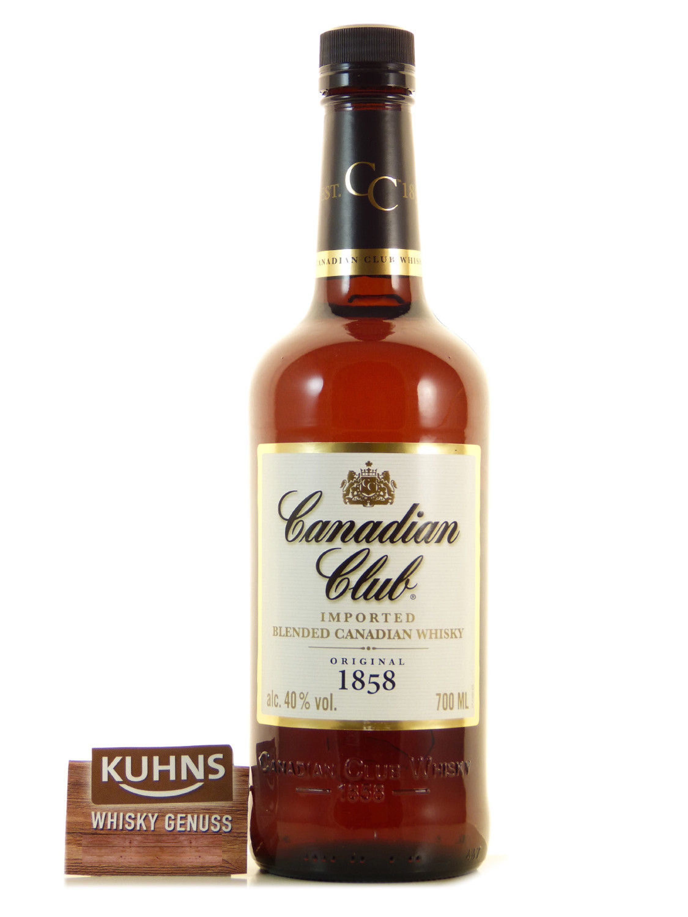 Canadian Club Blended Whisky 0,7l, alk. 40 tilavuusprosenttia
