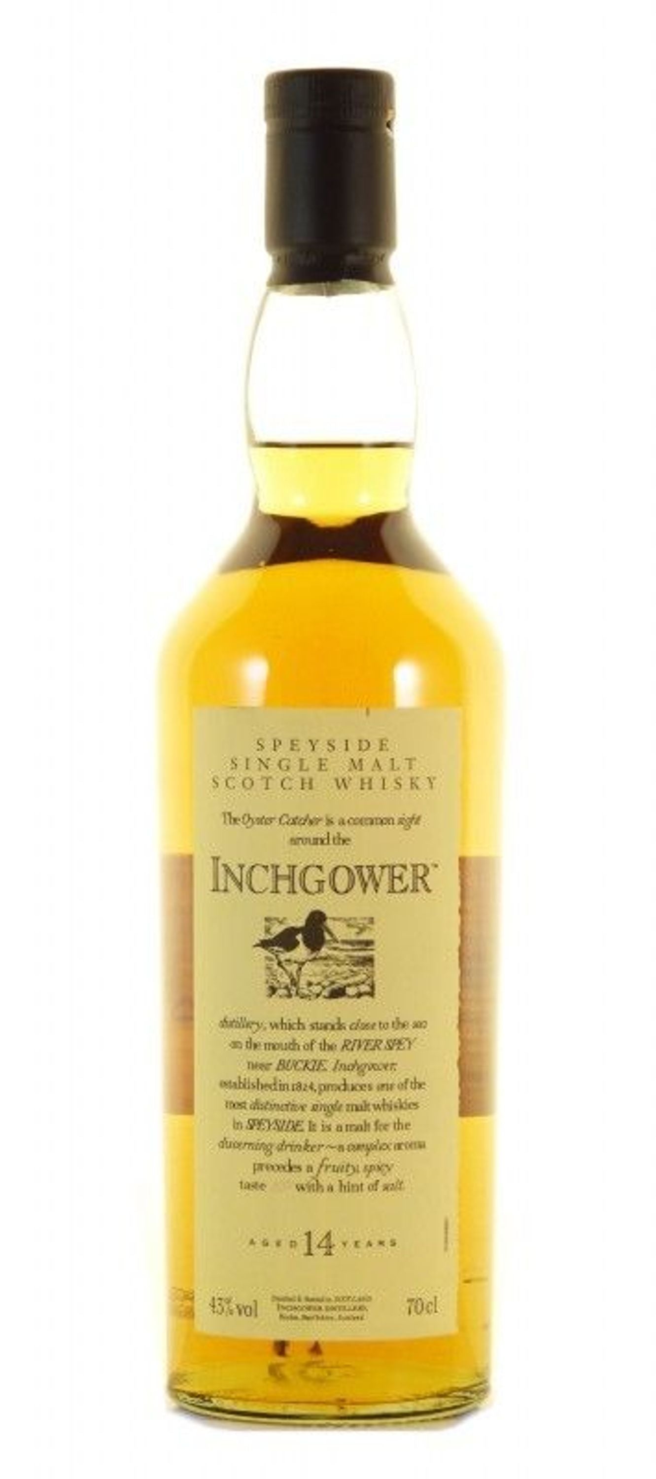 Inchgower 14 years Flora & Fauna 0.7l, alc. 43 Vol.-%