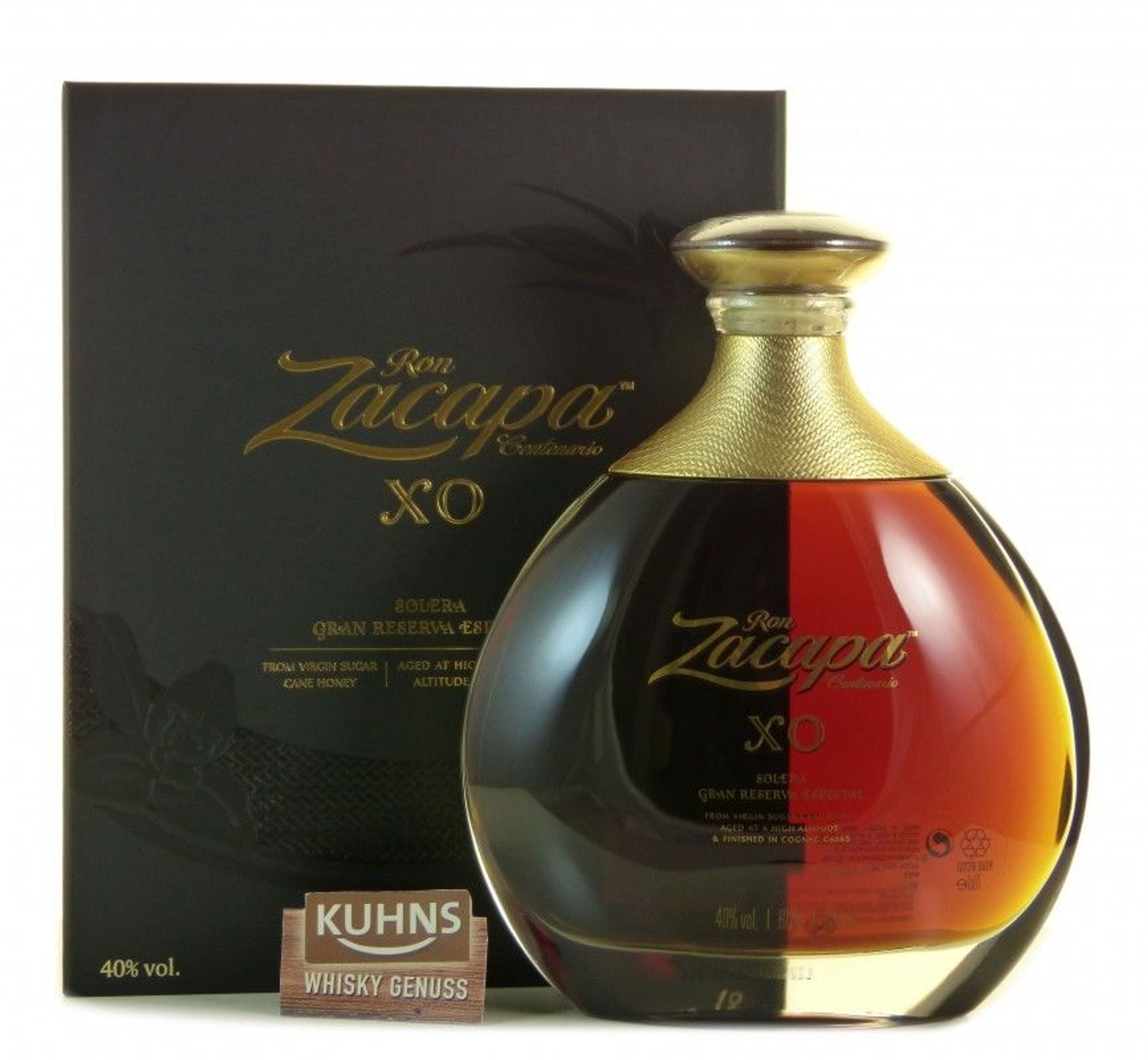 Ron Zacapa XO Solera Gran Reserva Especial 0,7l, alk. 40 % tilavuudesta