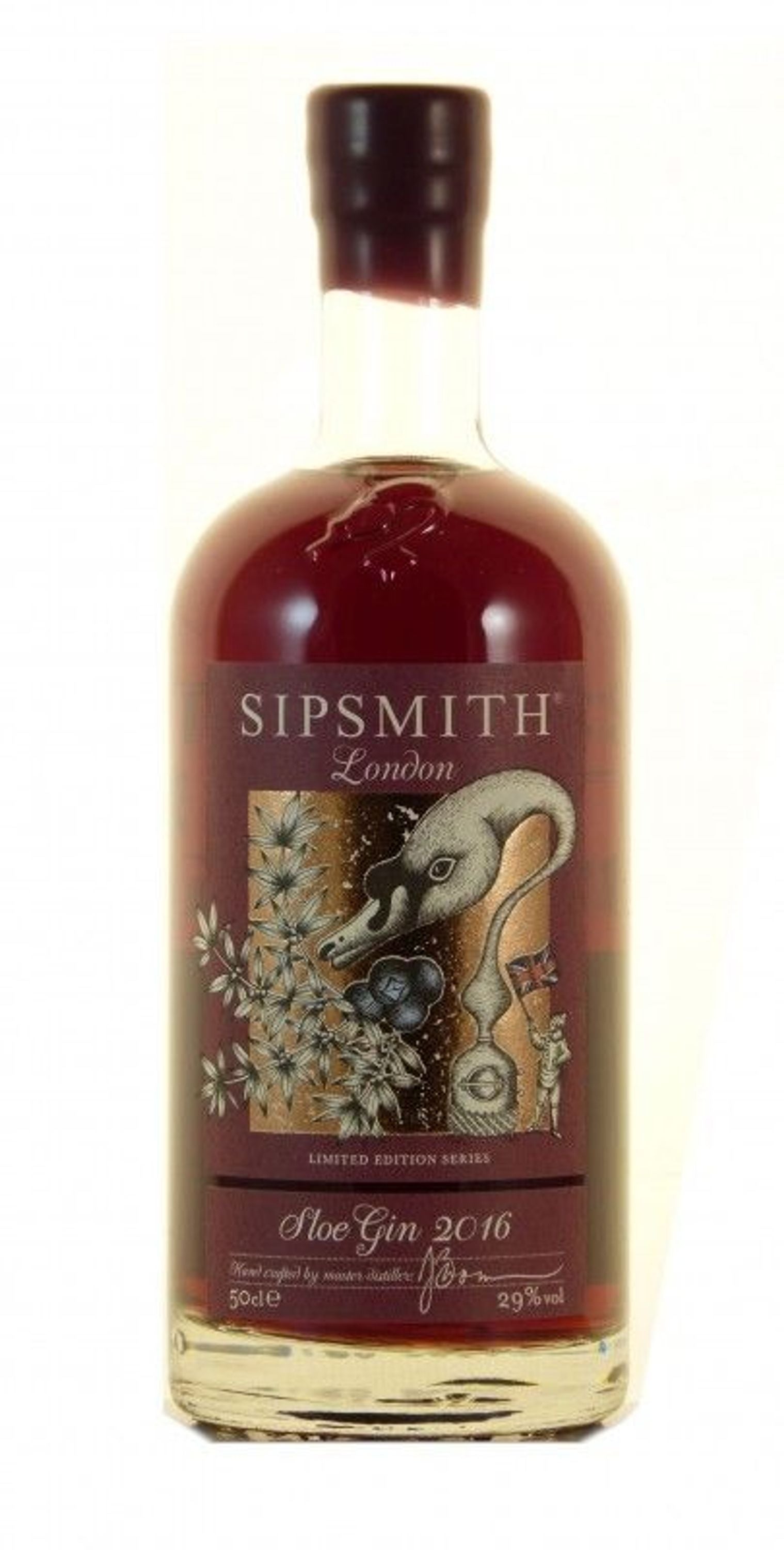 Sipsmith Sloe Gin 0,5l, alk. 29 til.-%, Sloe Gin England