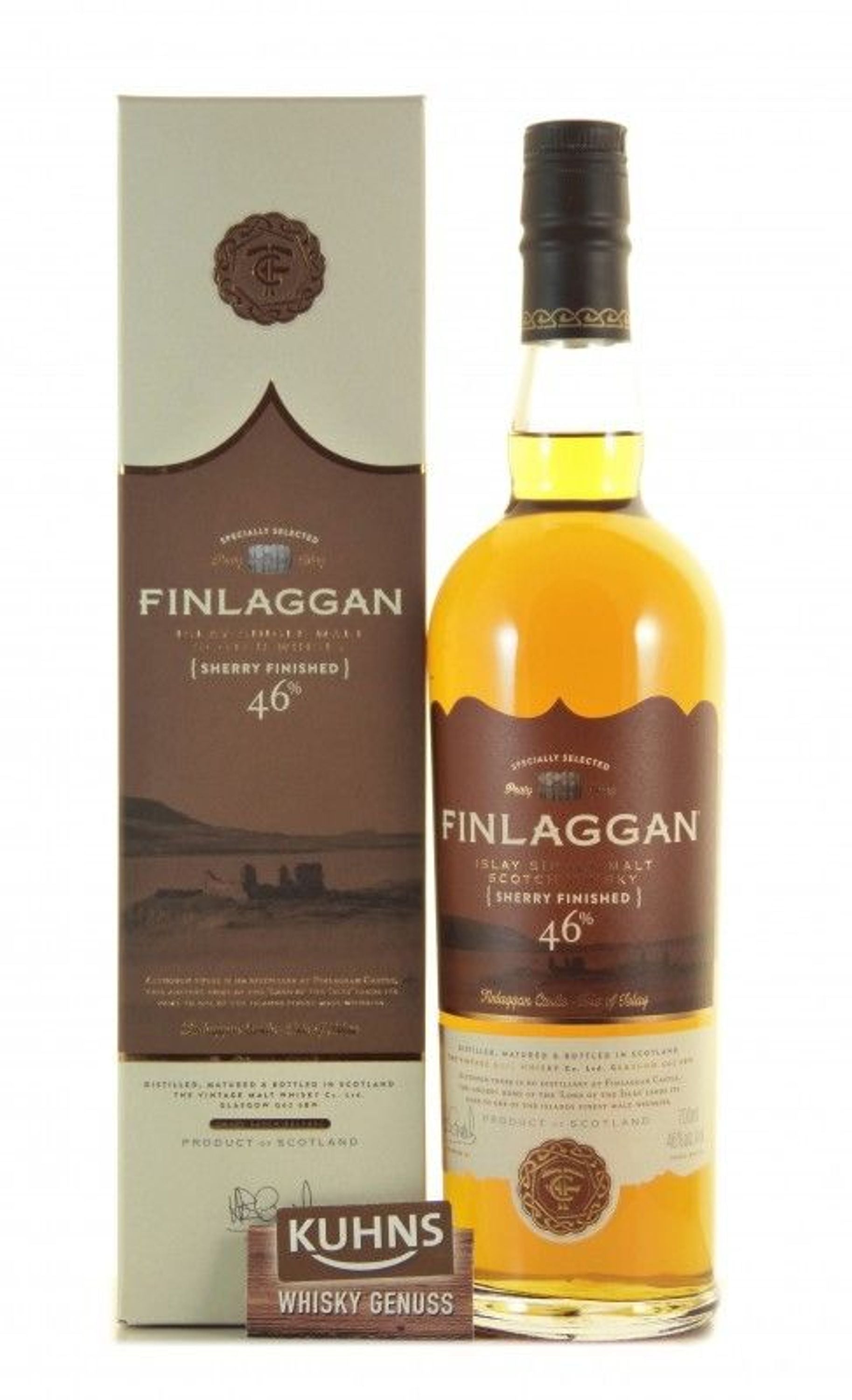 Finlaggan Sherry Valmis 0,7l, alk. 46 tilavuus-%