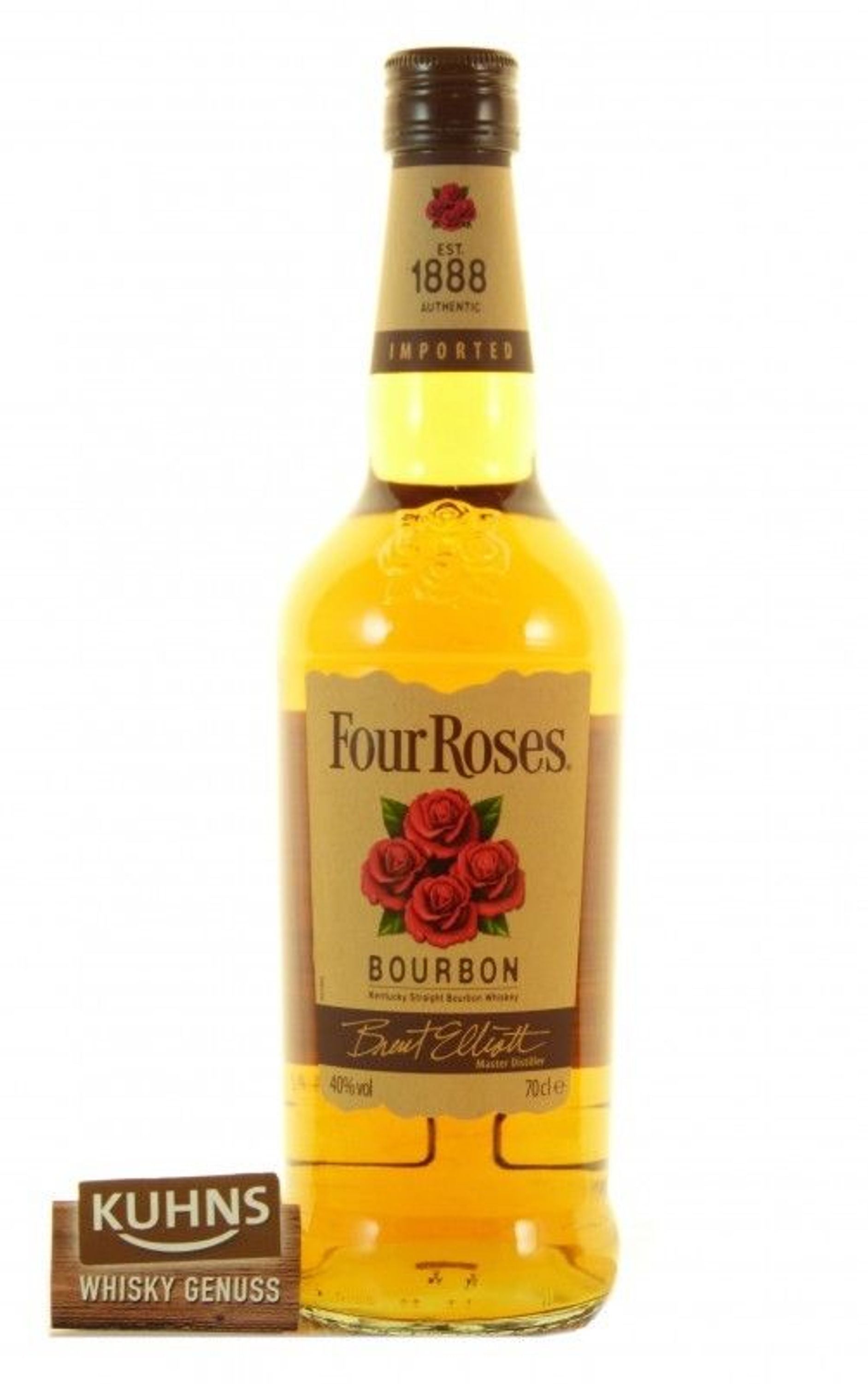 Four Roses Kentucky Straight Bourbon Whisky 0,7l, alk. 40 tilavuus-%