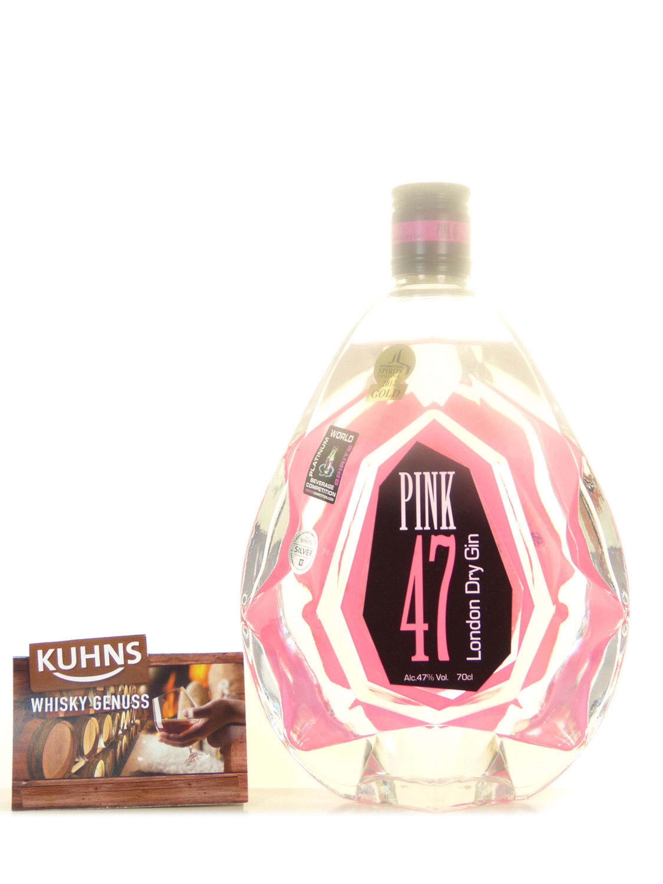 Pink 47 London Dry Gin 0,7l, alk. 47 til.-%, Dry Gin England