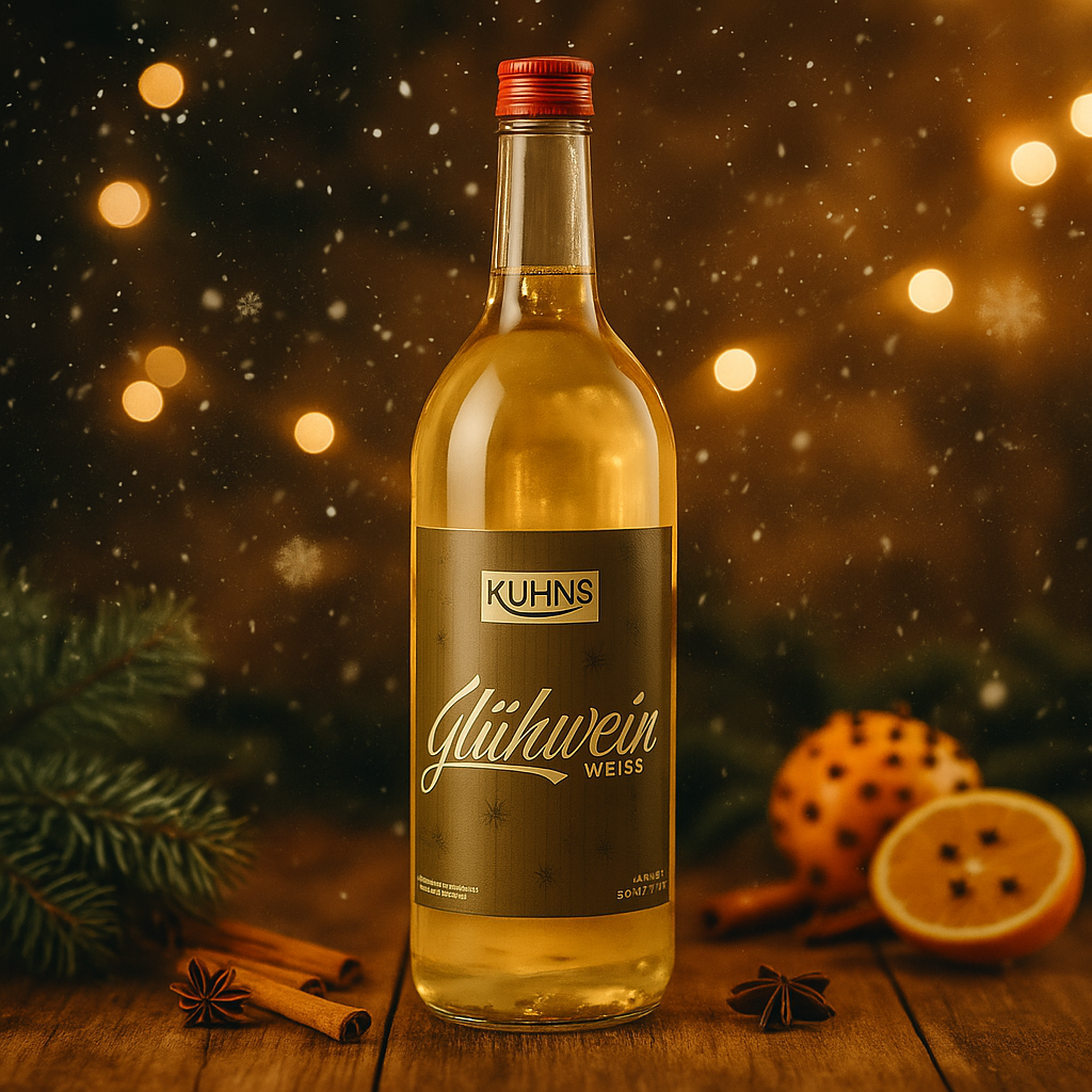 Kuhns Glühwein Weiß 0,75l, alc. 10,2 Vol.-%