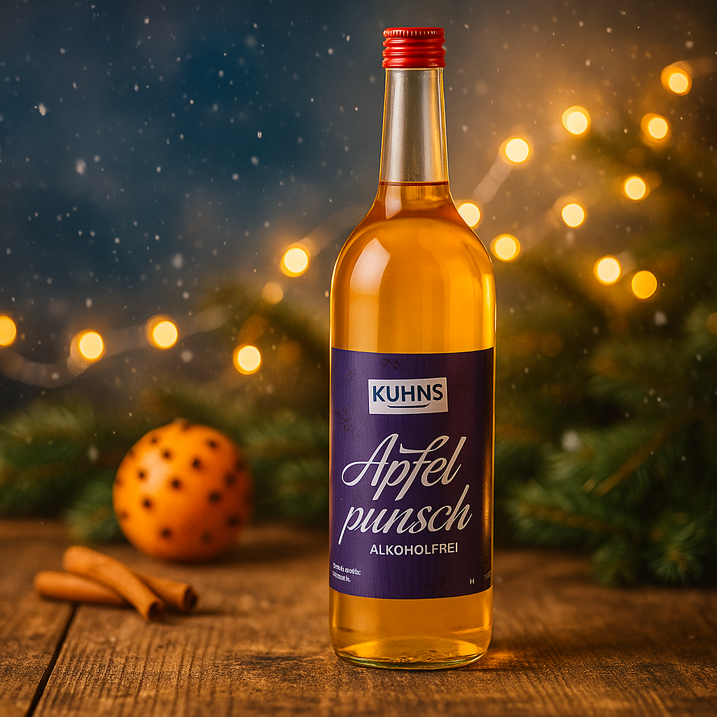 Kuhns Apfelpunsch alkoholfrei 0,75l