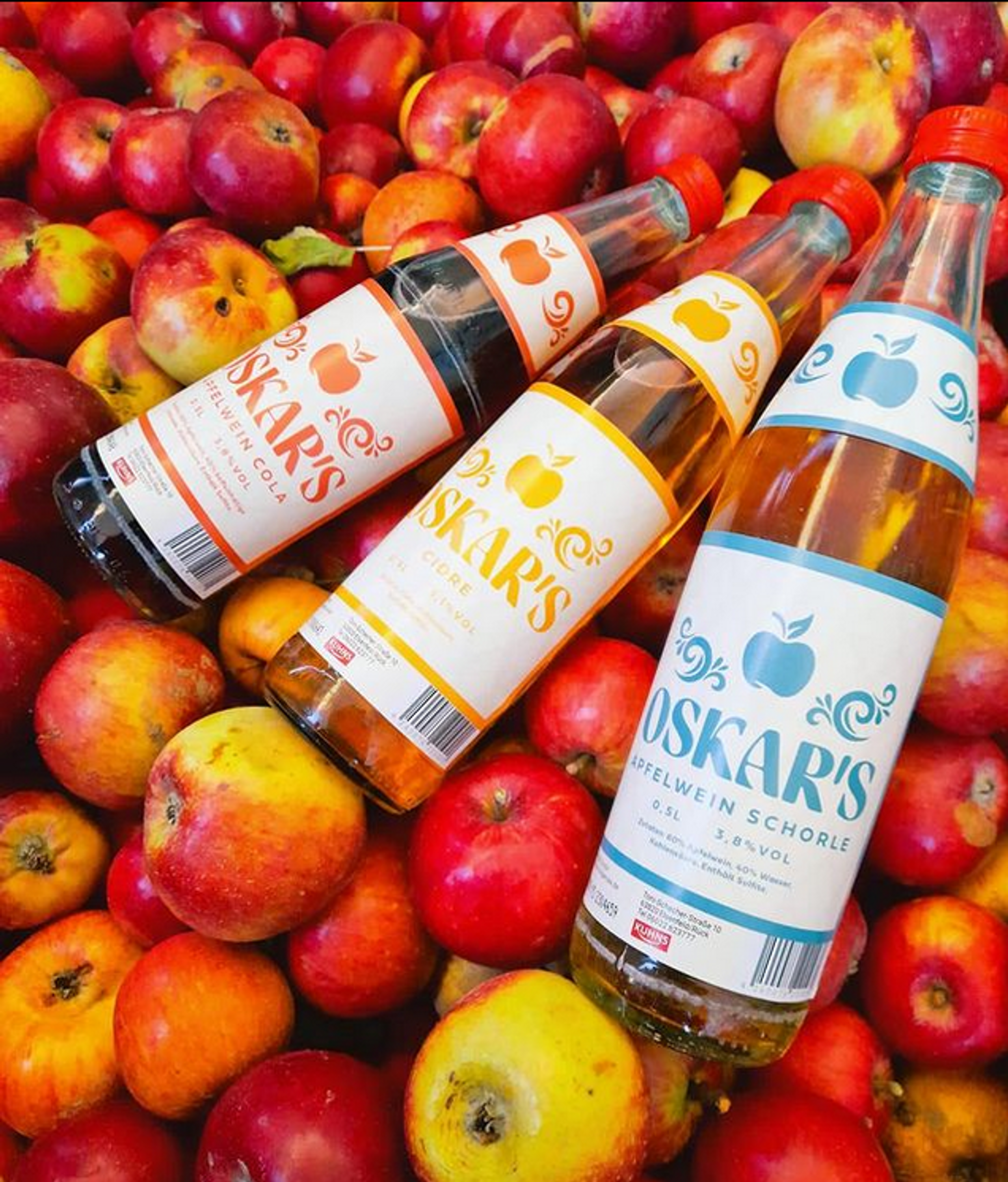 OSKAR`S cider cola 6x0.5l, alc. 3.8% by volume