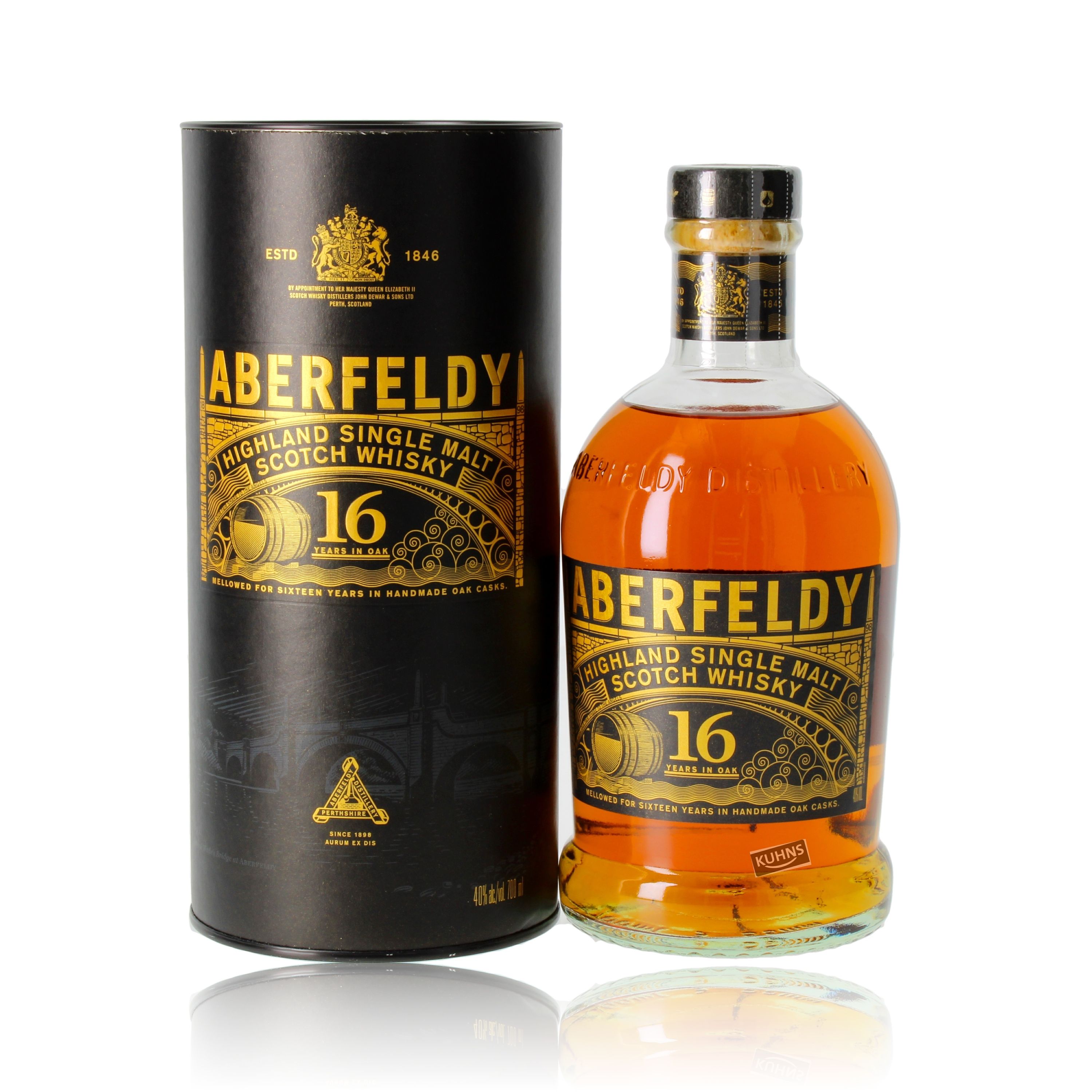 Aberfeldy 16 Jahre Highland Single Malt Scotch Whisky 0,7l, alc. 40 Vol.-%