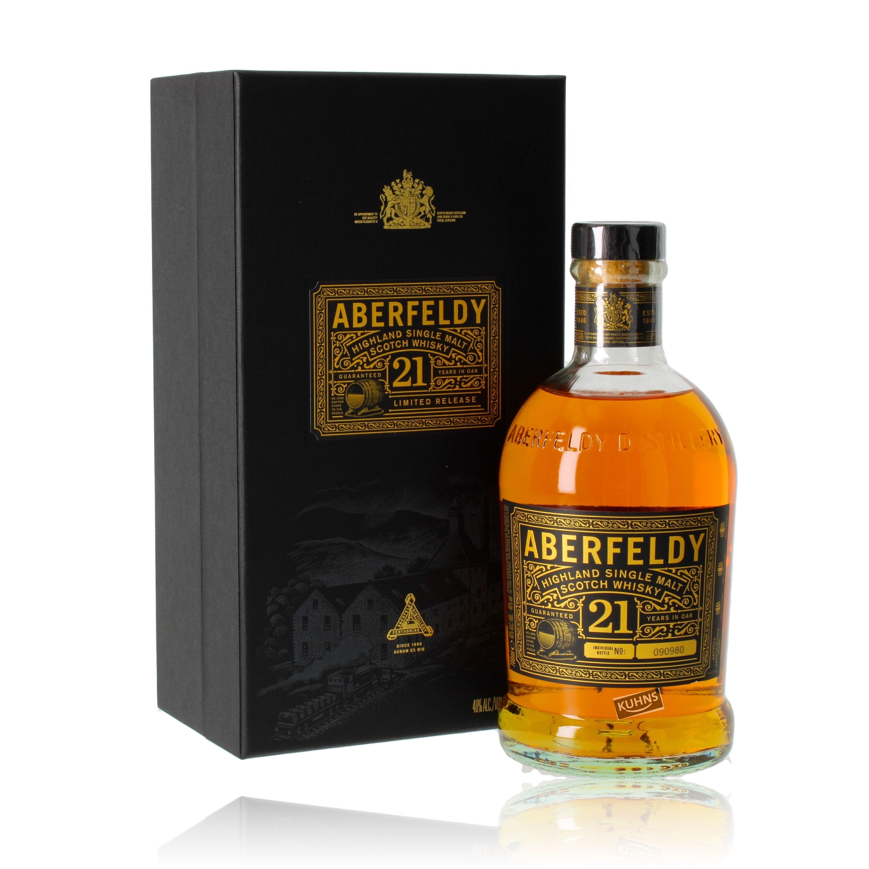 Aberfeldy 21 Jahre Highland Single Malt Scotch Whisky 0,7l, alc. 40 Vol.-%
