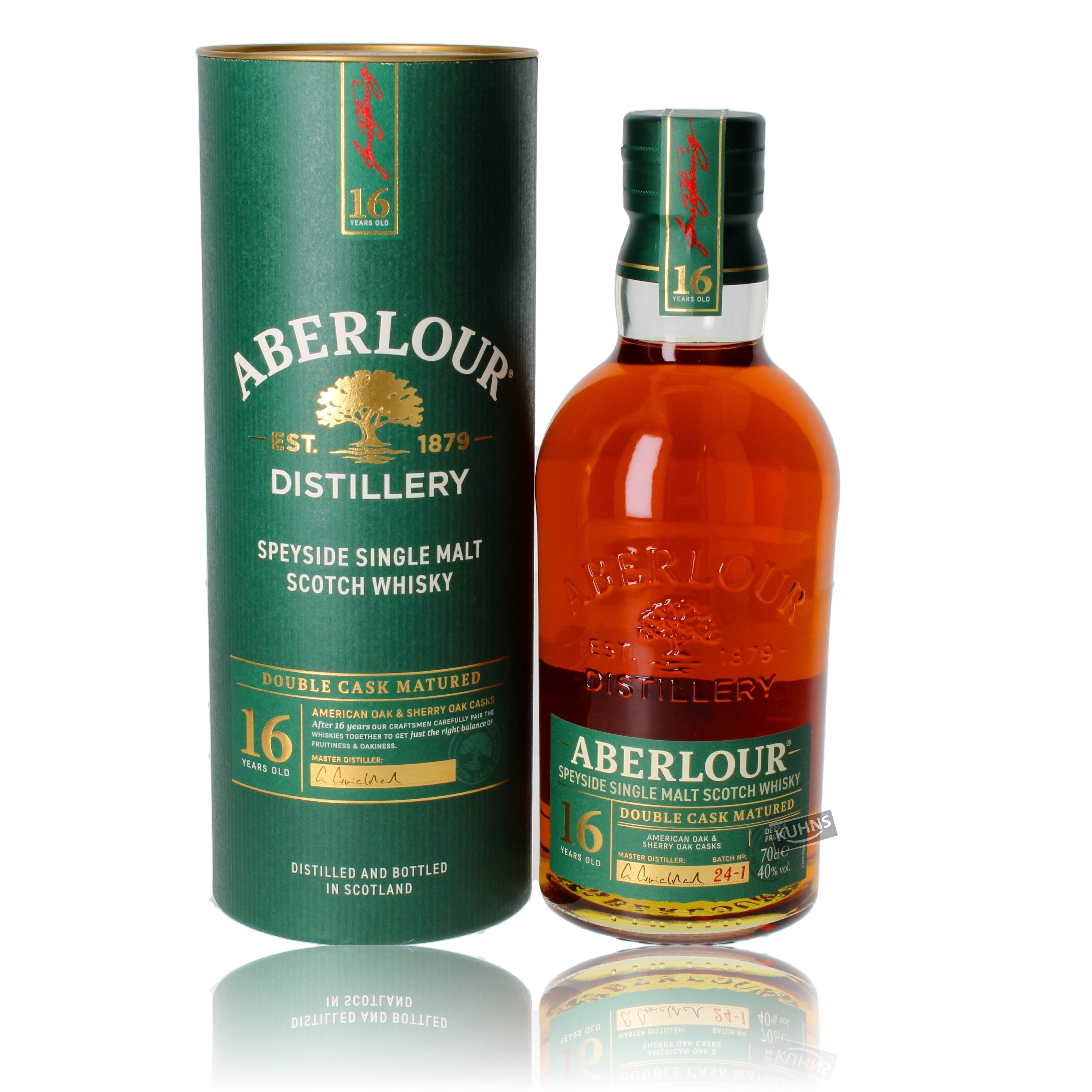 Aberlour 16 Jahre Double Cask 0,7l, alk. 40 tilavuus-%