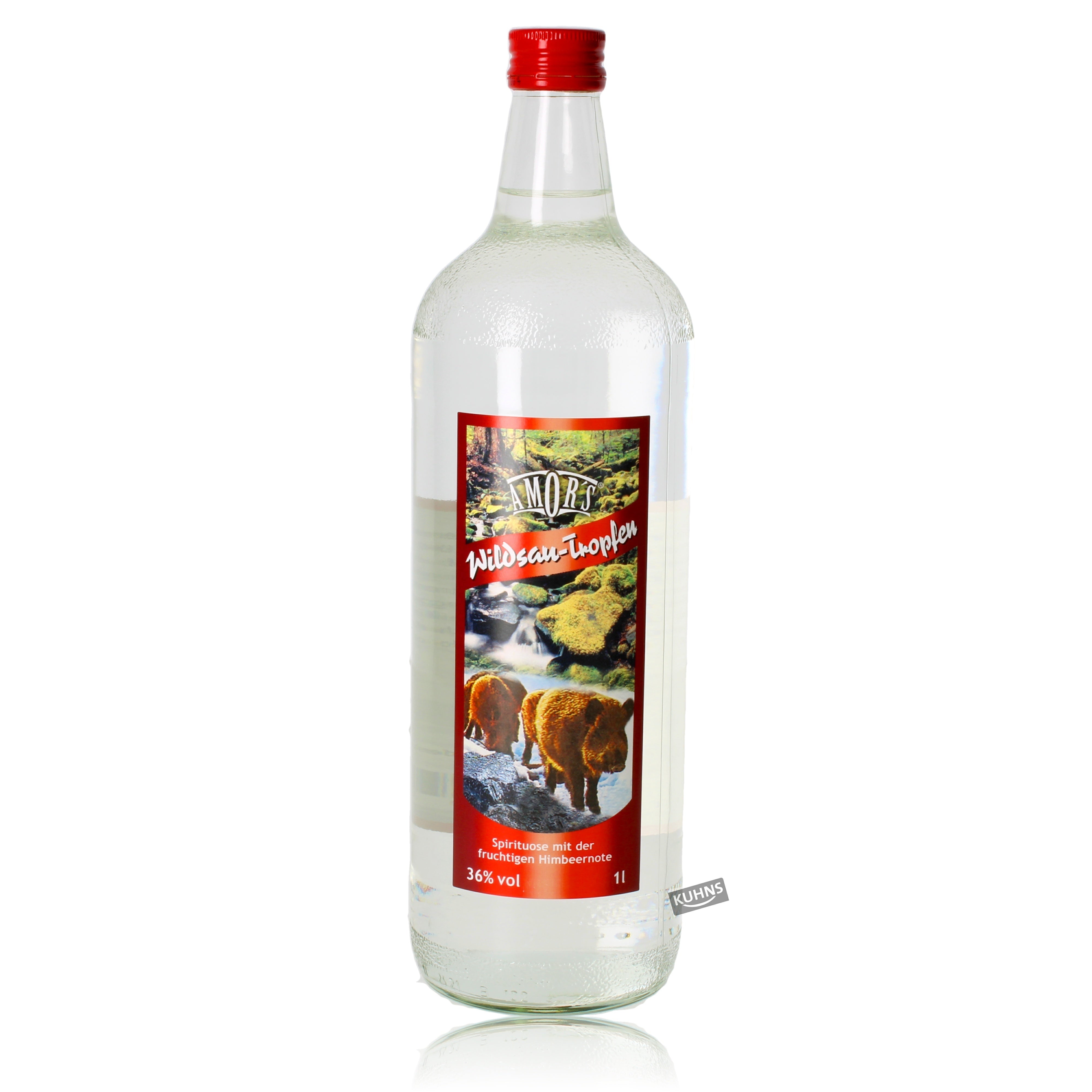 Amor's Wildsautropfen 1,0l, alc. 36 Vol.-%