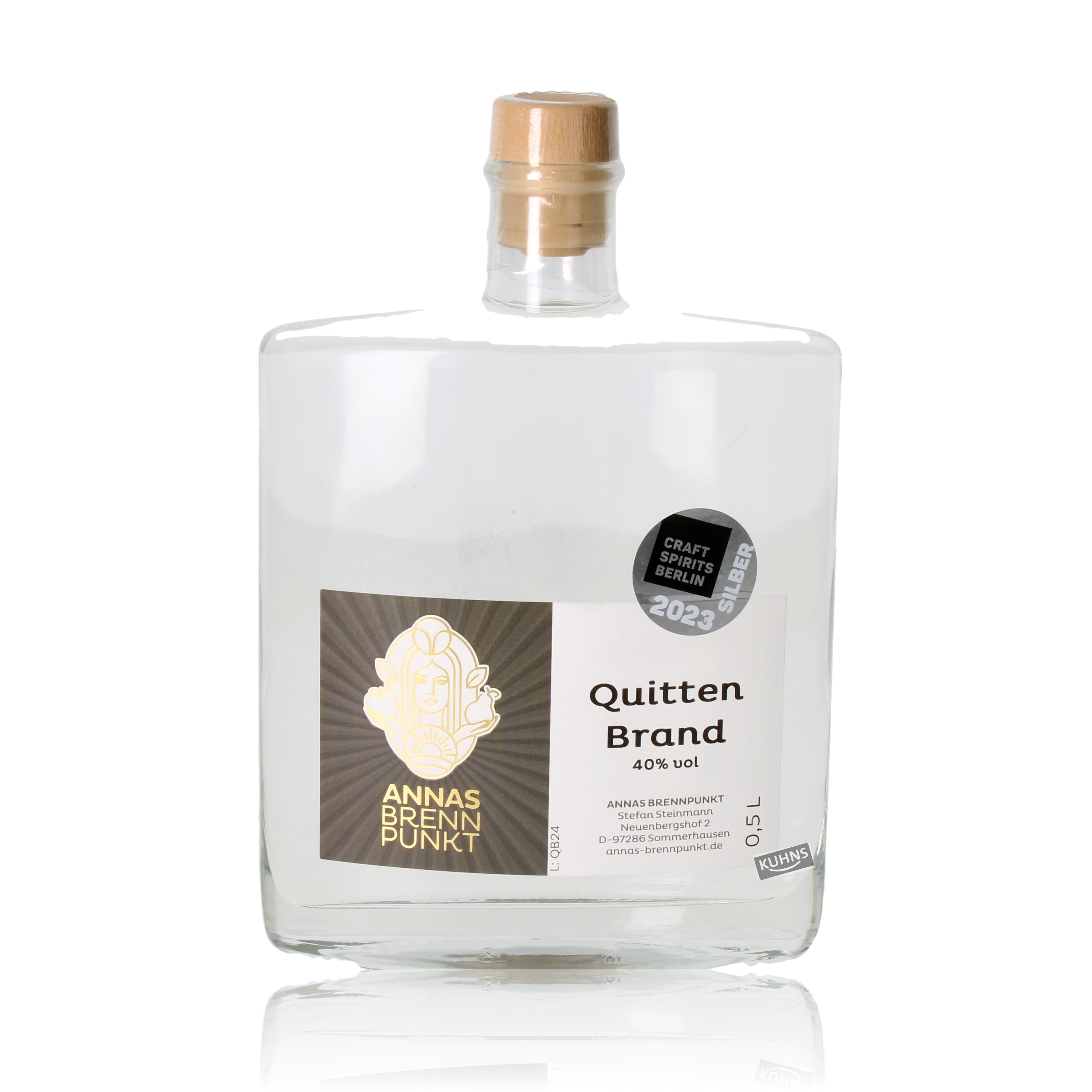 Steinmann Fränkischer Quittenbrand 0,5l, alc. 40 Vol.-%