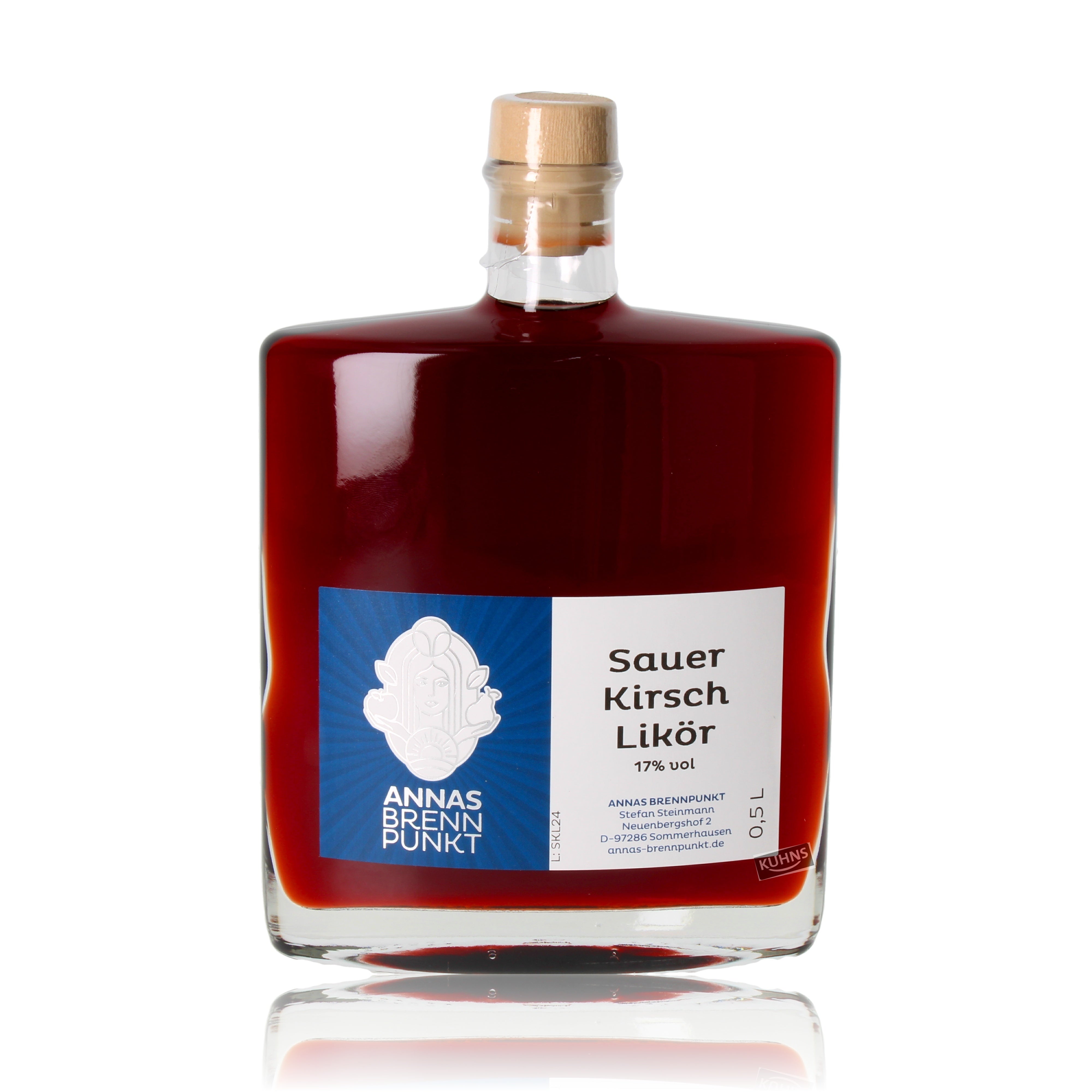 Steinmann Sauerkirschlikör 0,5l, alc. 17 Vol.-%