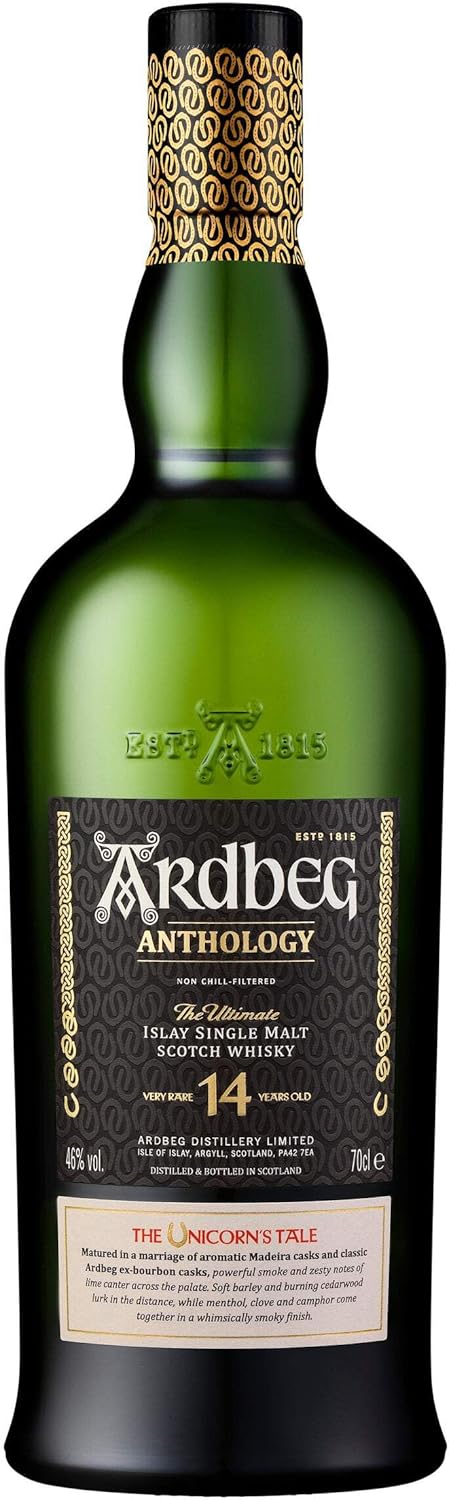 Ardbeg 14 Jahre Antologia 2024 0,7l, alk. 46 tilavuus-%