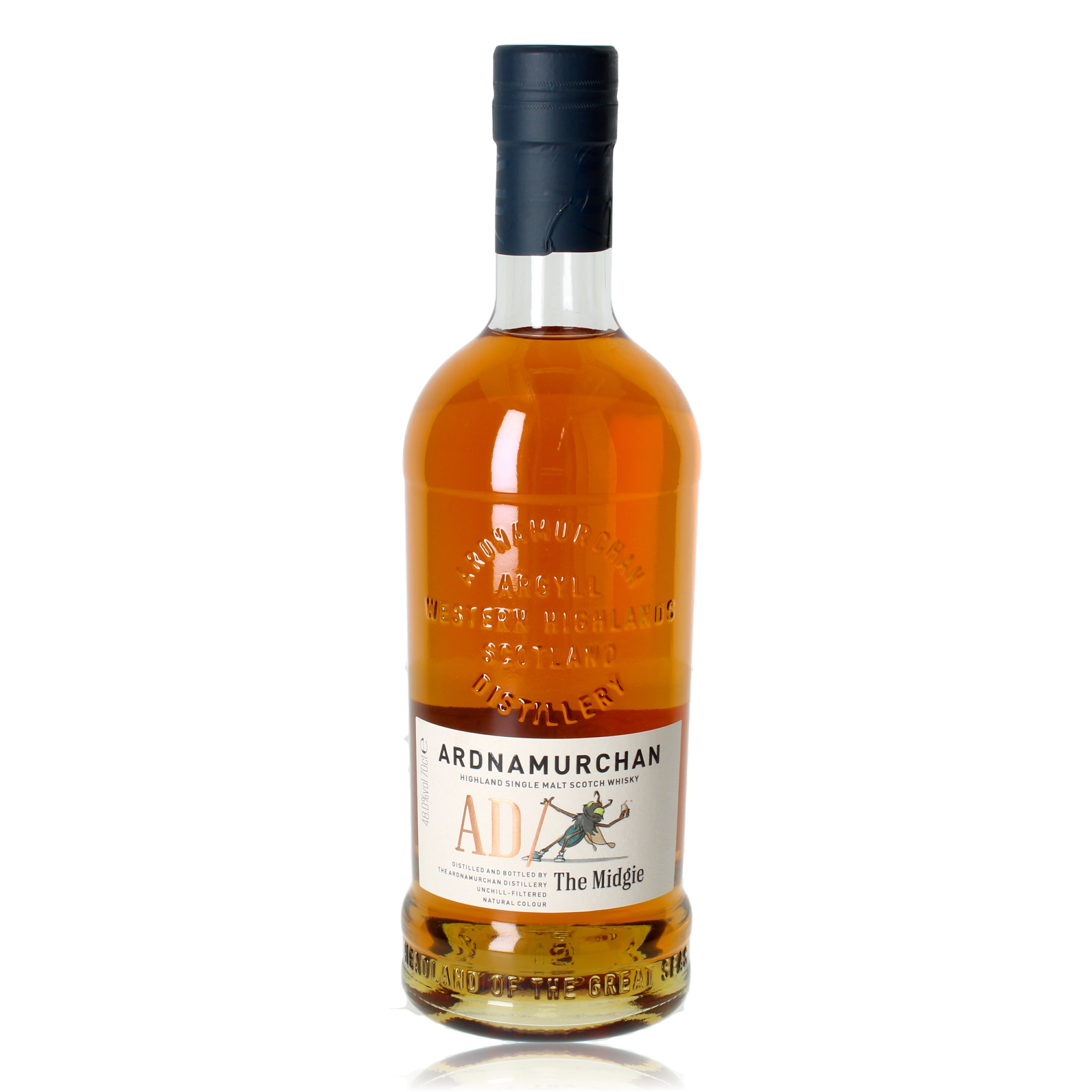 Ardnamurchan The Midgie 2025 0,7l, alk. 48 tilavuusprosenttia.