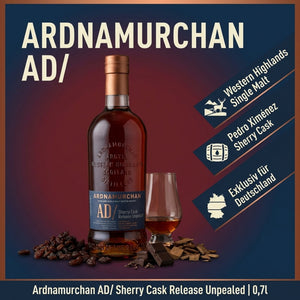 Ardnamurchan AD Sherry Cask Release Unpealed – Bild 2