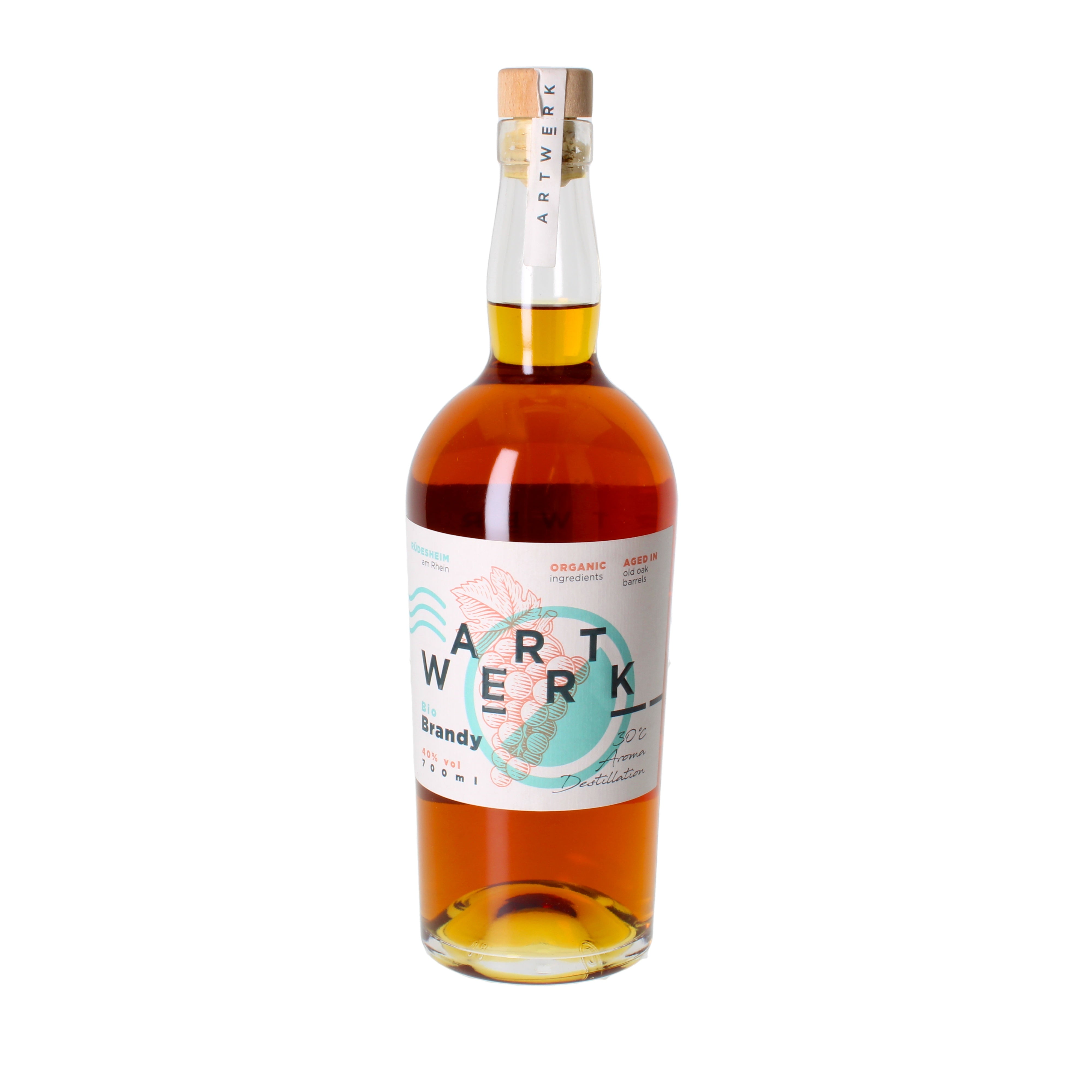 Artwerk Bio Brandy 0,7l, alk. 40 tilavuus-%