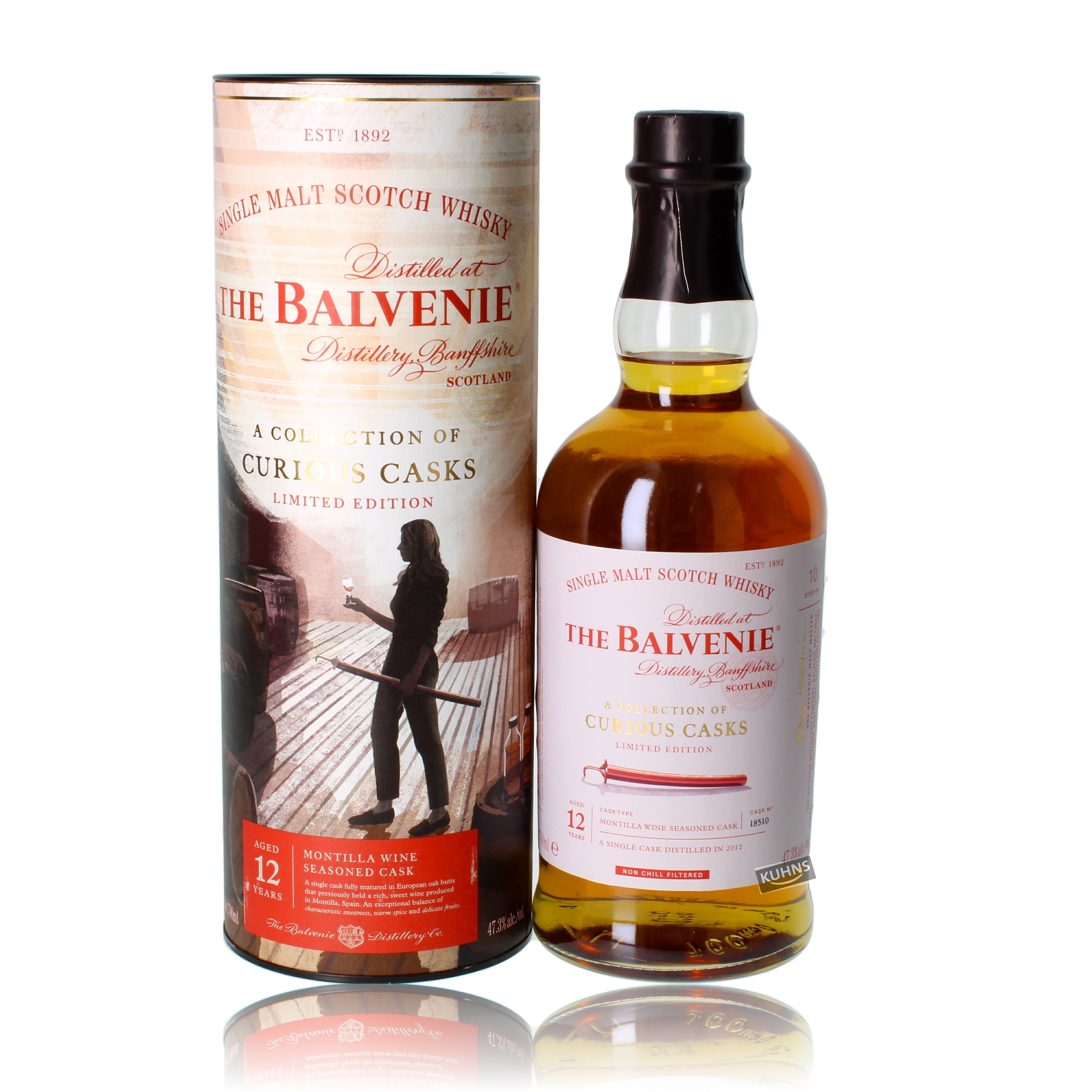 Balvenie 12 Jahre Montilla Wine 0,7l, alc. 47,3 Vol.-%