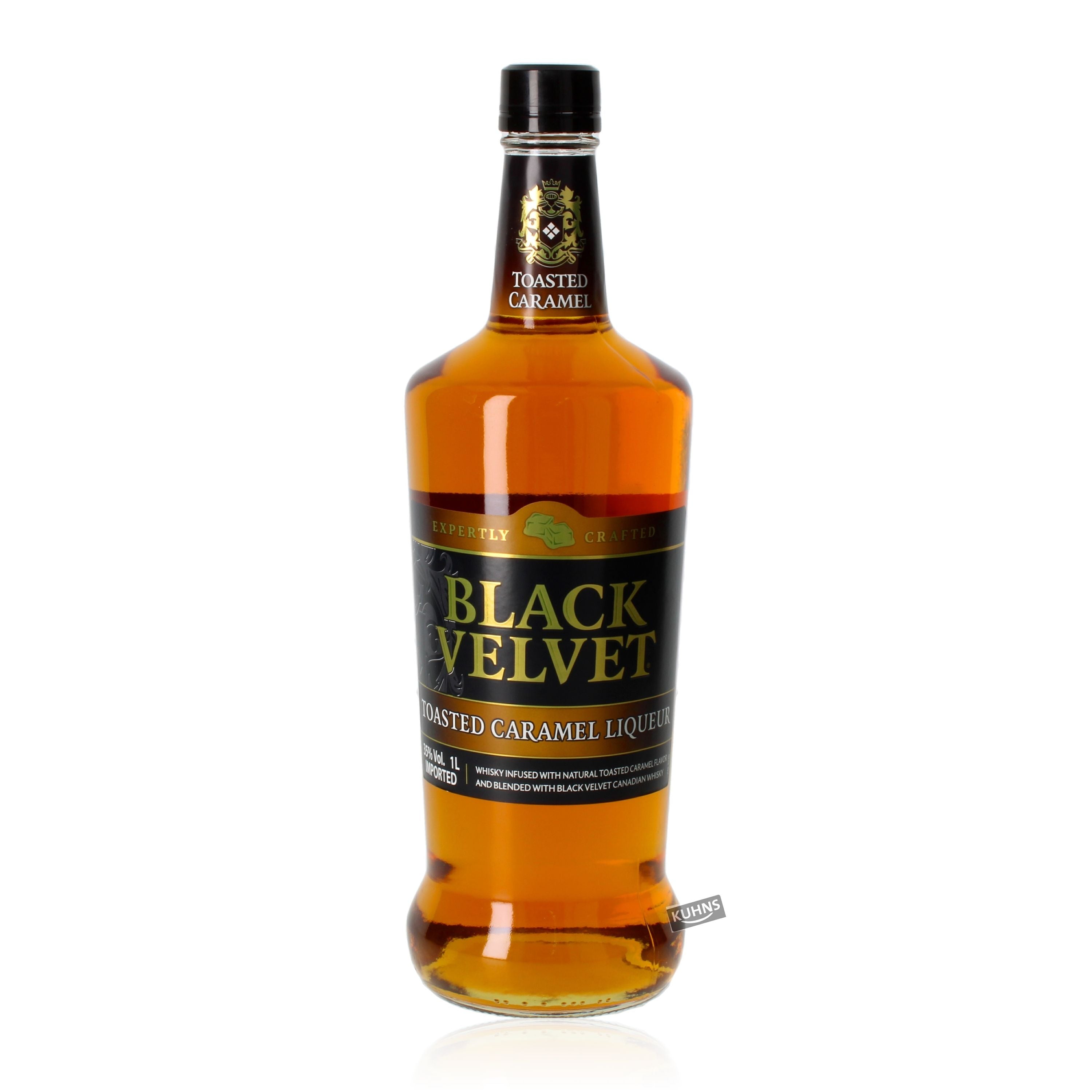 Black Velvet Toasted Caramel Kanada Whisky Liqueur 1,0l, alk. 35 tilavuus-%