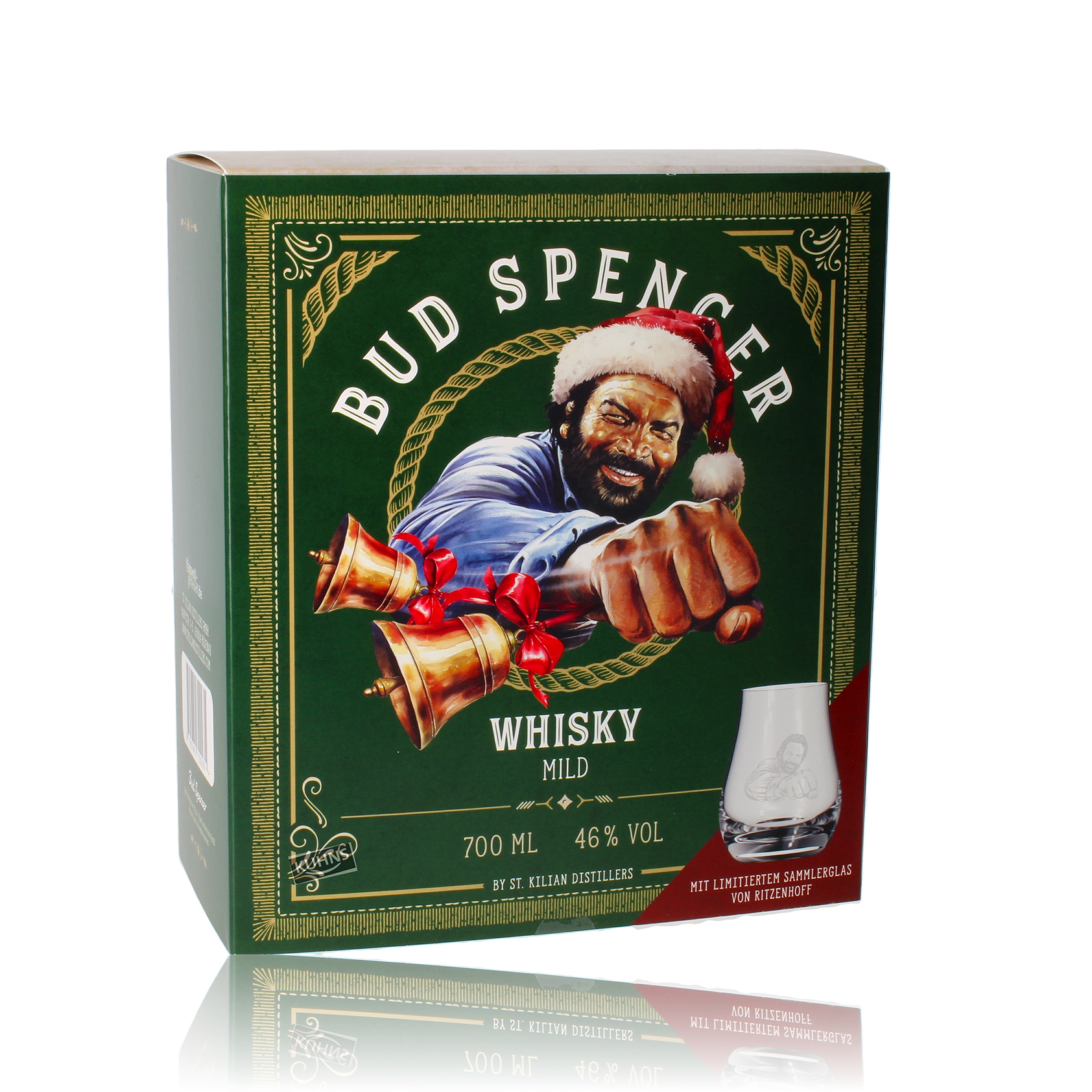 St. Kilian Bud Spencer Whiskey gift set 0.7l, alc. 46% by volume