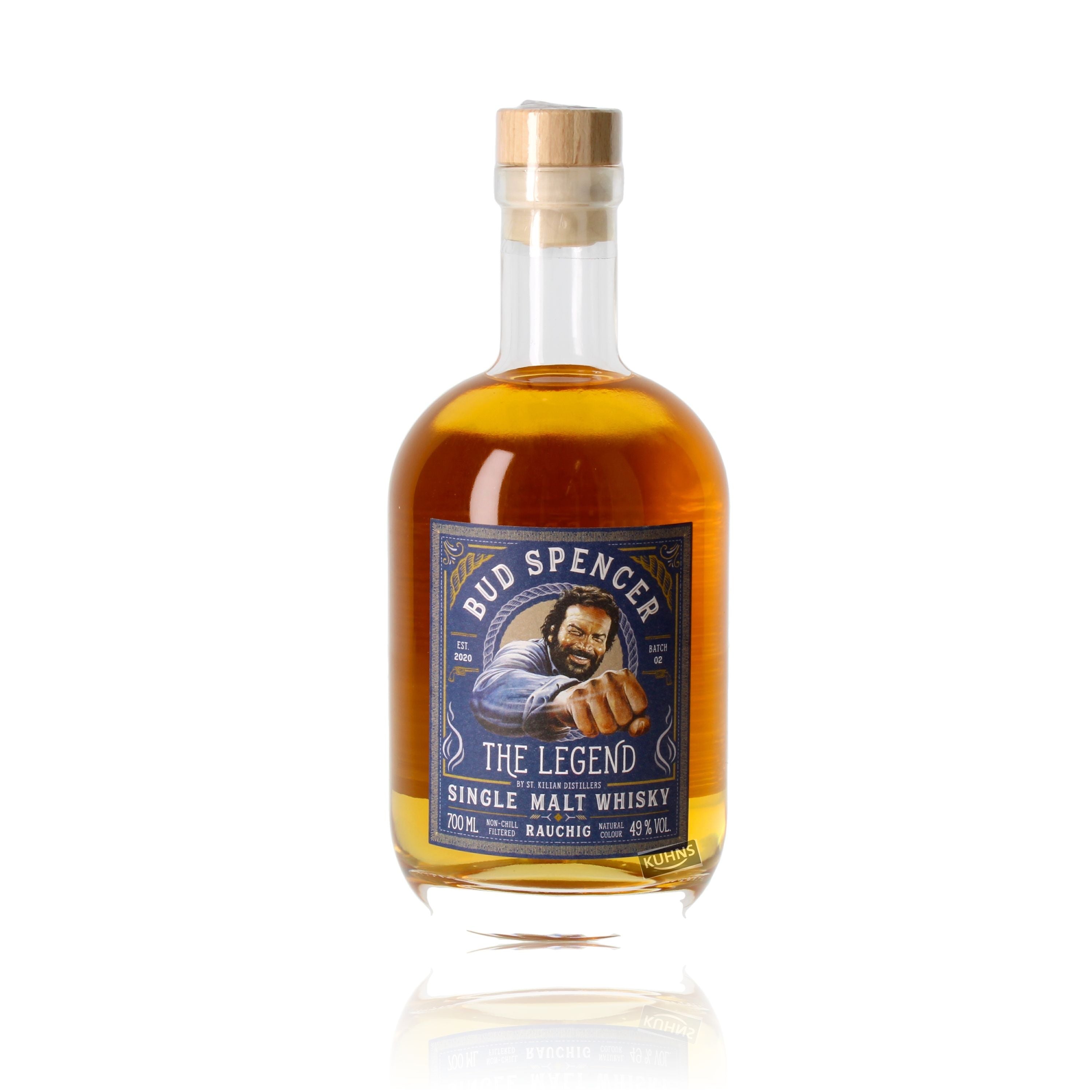 St. Kilian Bud Spencer Smoky Single Malt Whisky 0.7l, alc. 49% Vol.