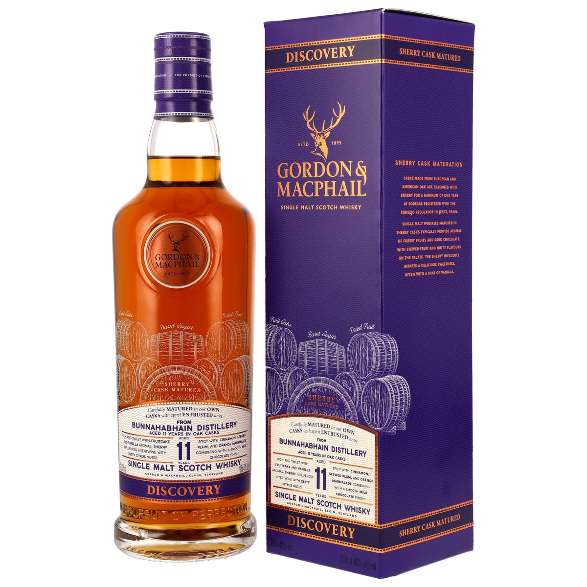 Bunnahabhain 11 Jahre Gordon&MacPhail 0,7l alc. 43 Vol.-%