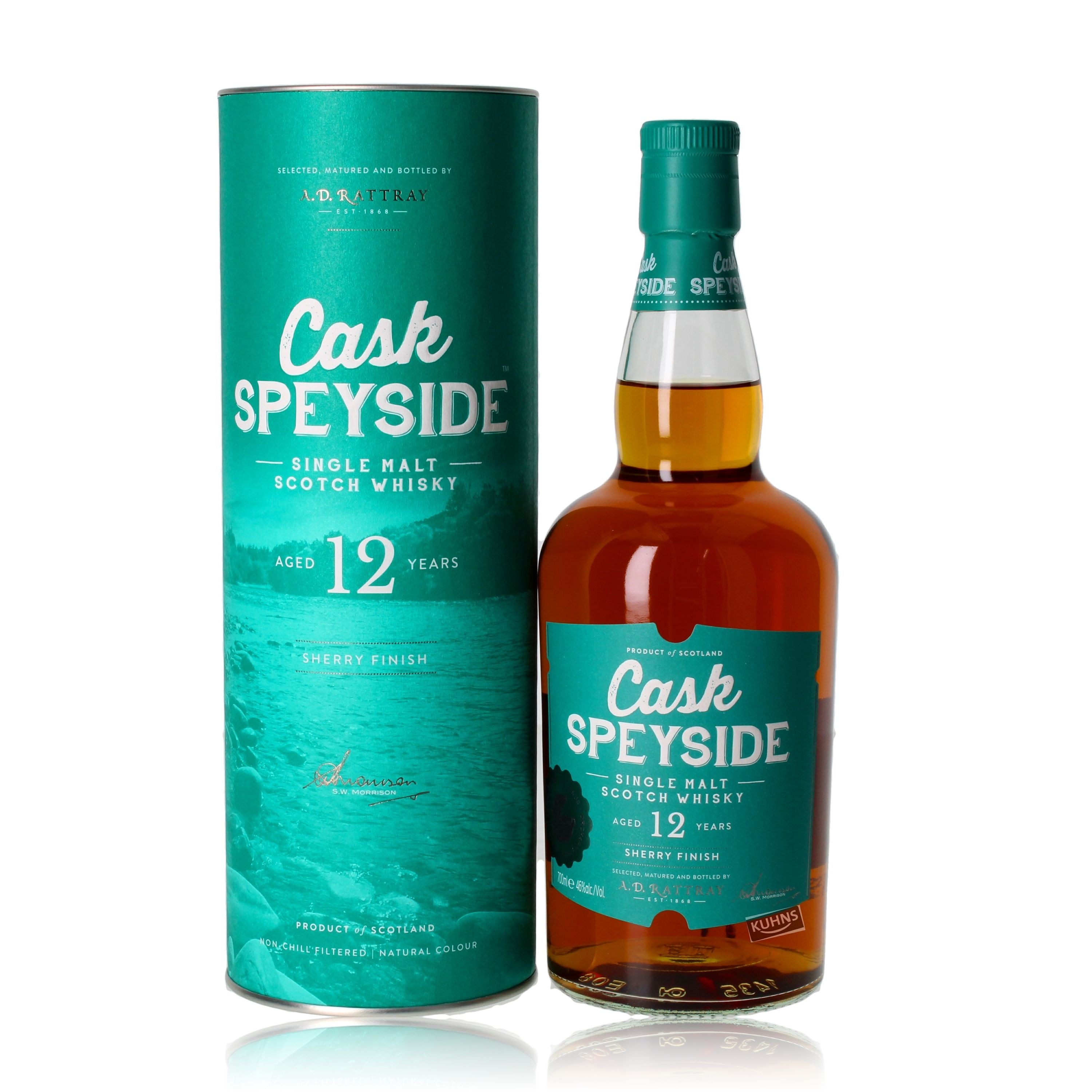 Cask Speyside 12 Year Old AD Rattray 0.7l, alc. 46% Vol.