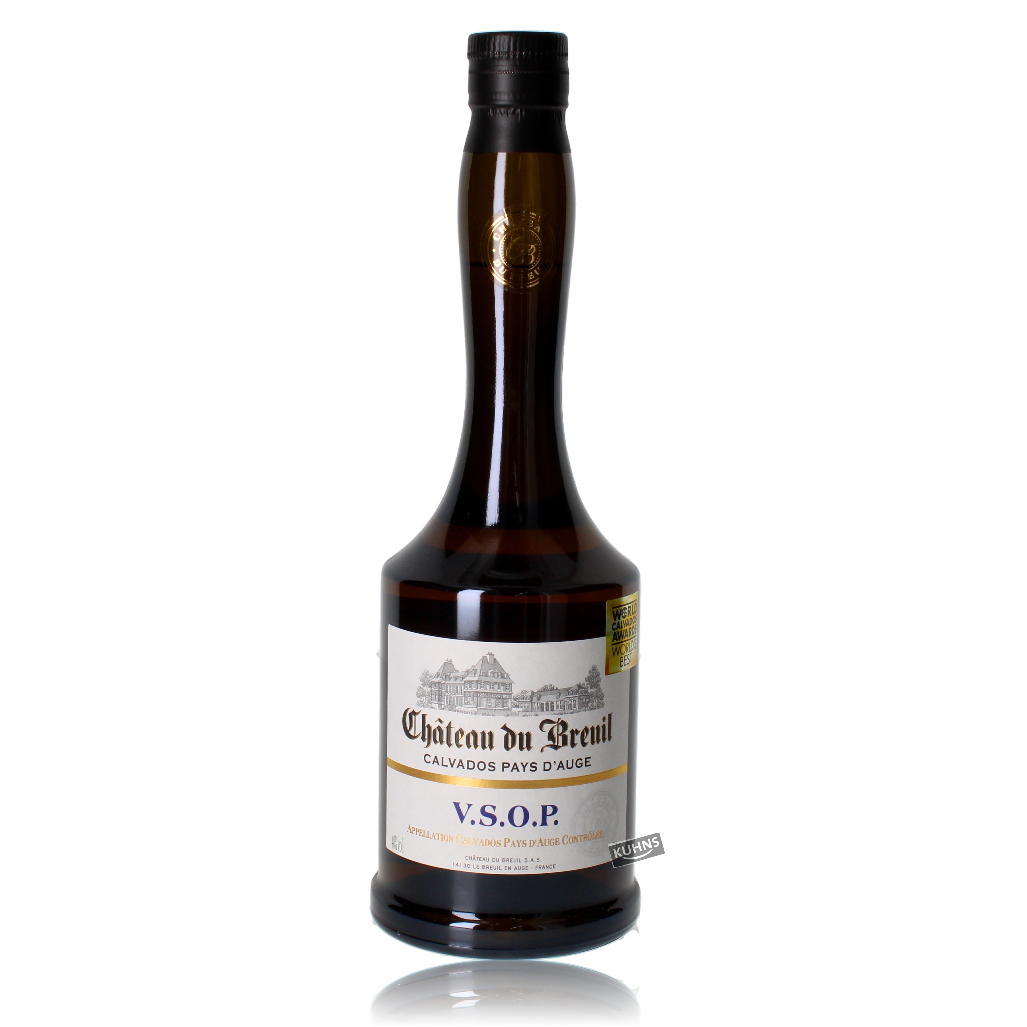Chateau du Breuil VSOP 0,7l, alk. 40 tilavuus-%, Calvados