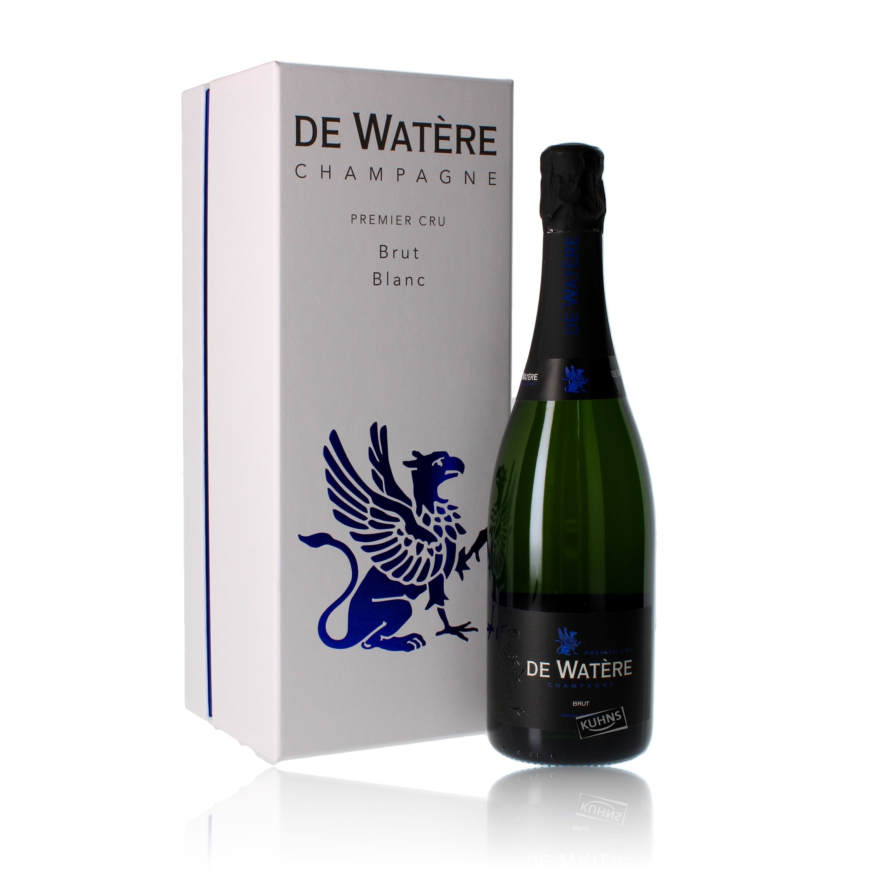 De Watère Prestige Brut Blanc Champagne 0,75l, alc. 12 Vol.-%
