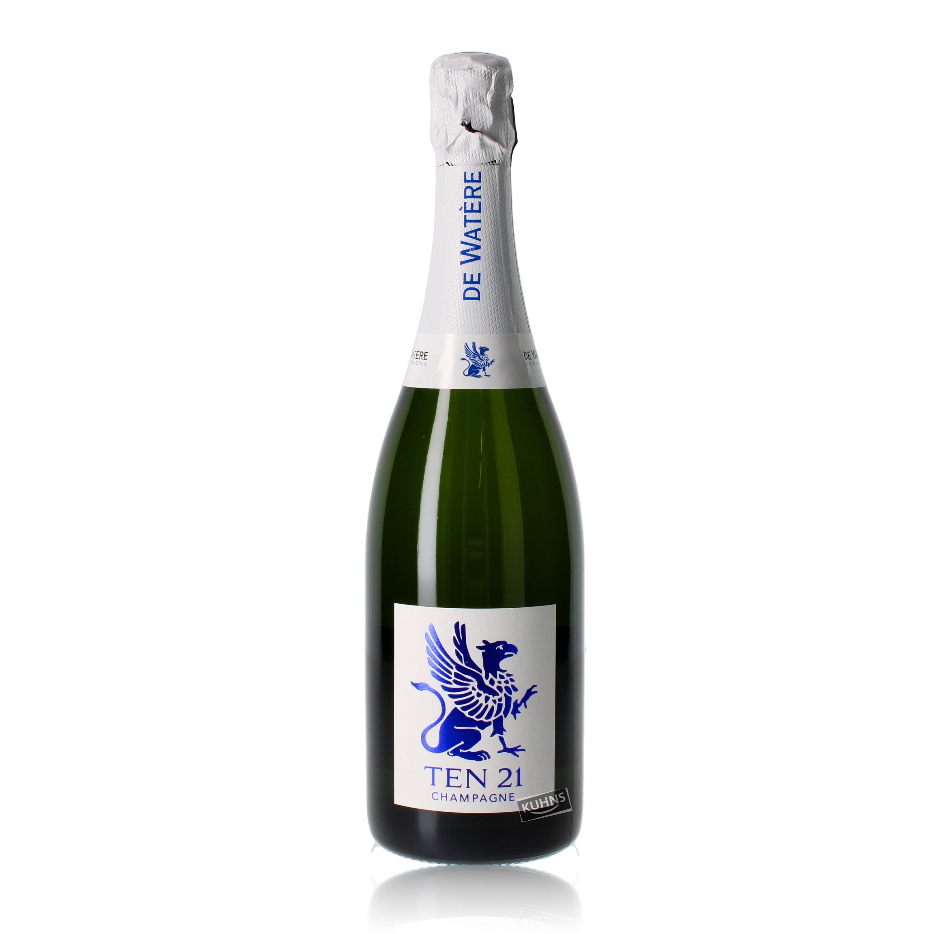 De Watère Ten 21 Champagne 0,75l, alc. 12,5 Vol.-%