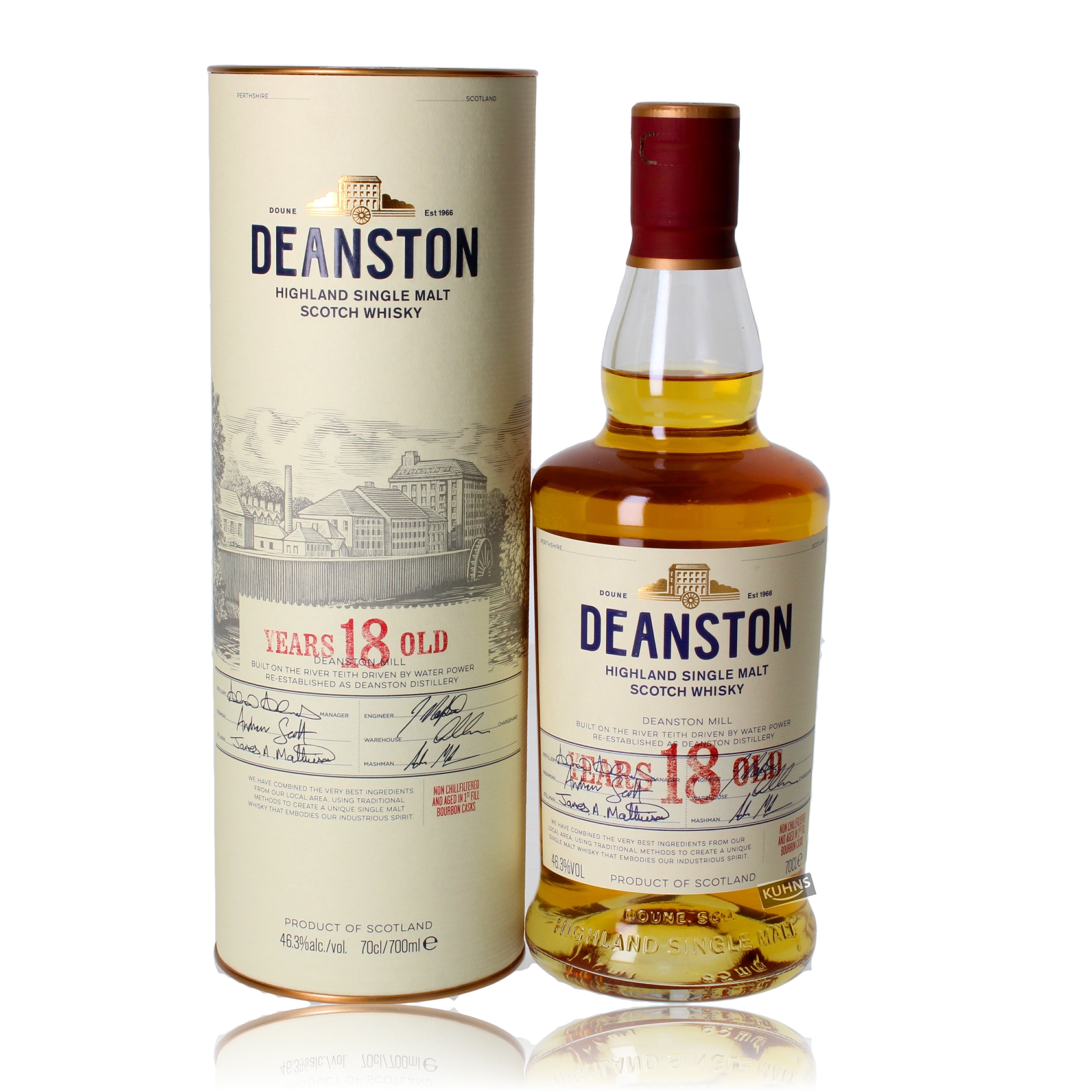 Deanston 18 years 0.7l alc. 46.3 Vol.-%