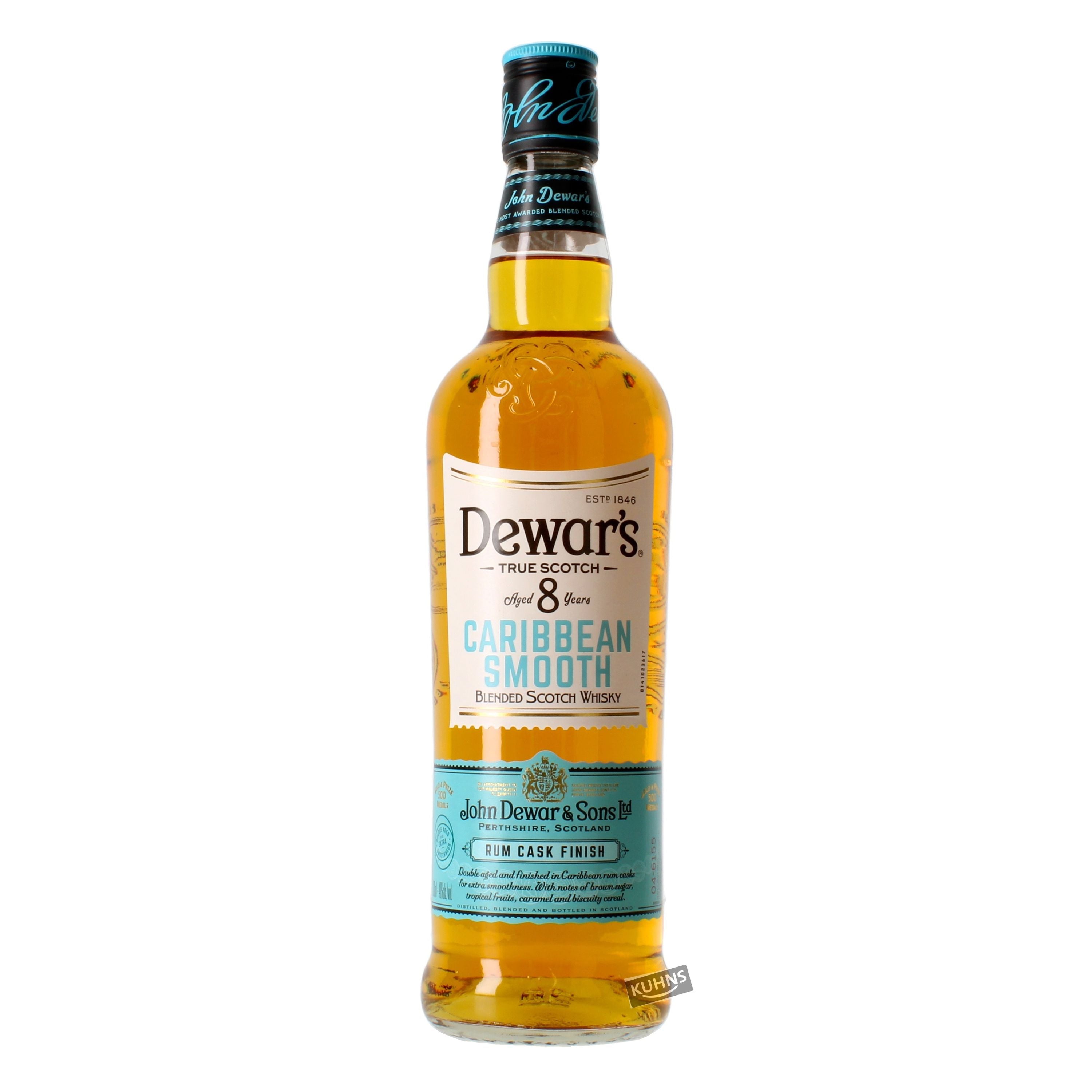 Dewar's Caribbean Smooth 8 Year Old 0.7l, alc. 40% Vol.