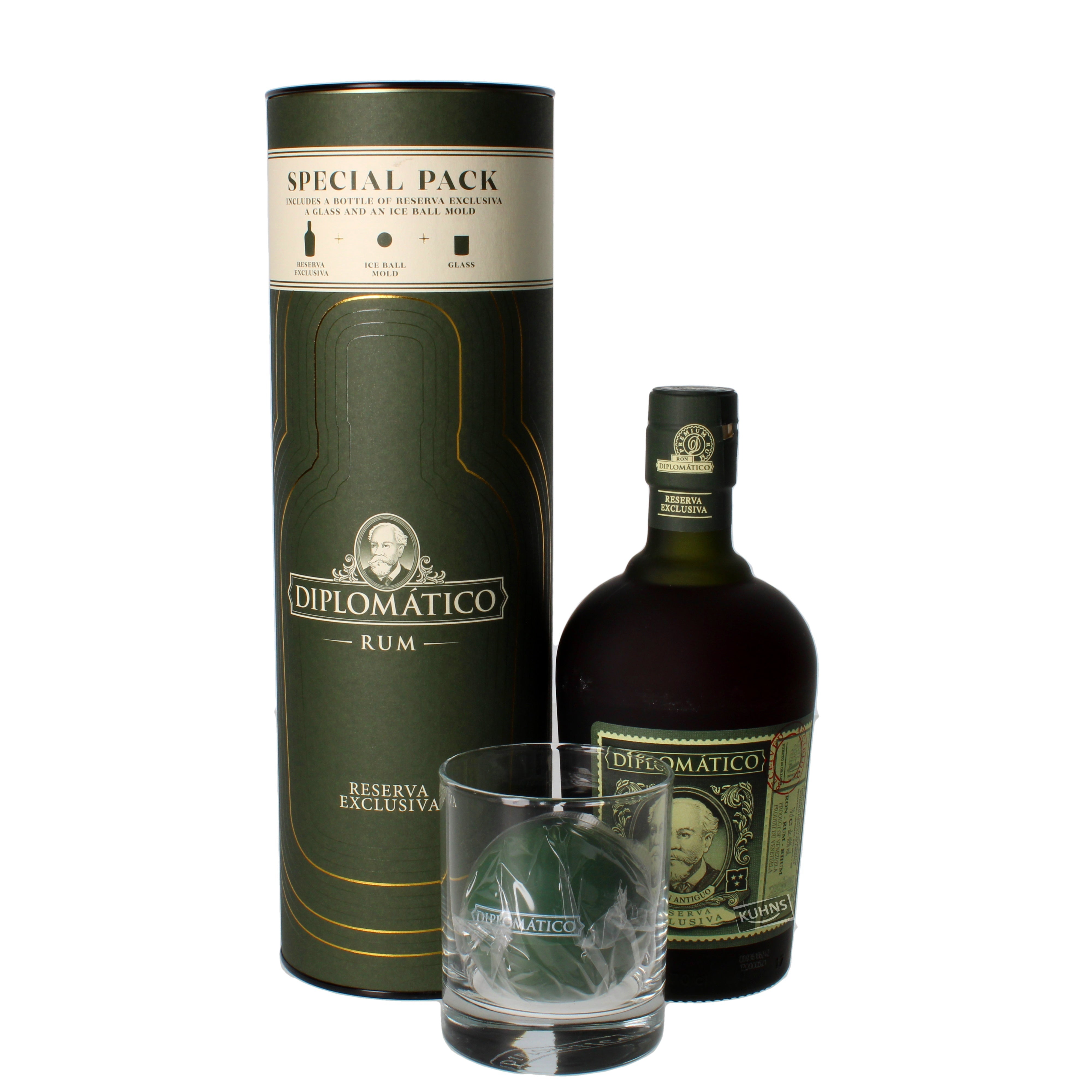 Diplomatico Reserva Exclusiva Geschenkset 0,7l, alc. 40 Vol.-%