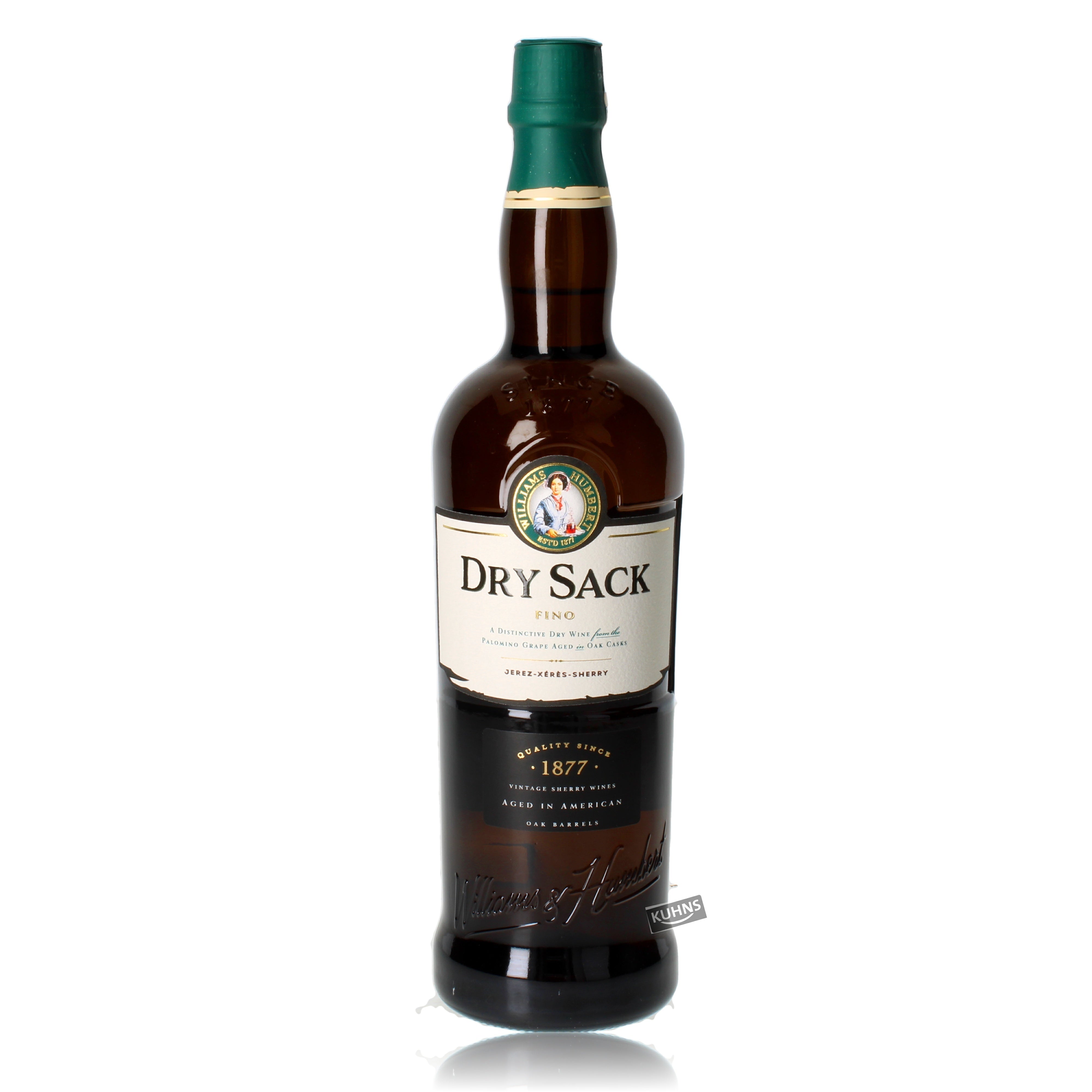 Dry Sack Fino Sherry 0.75l alc. 15% Vol, Sherry Spain