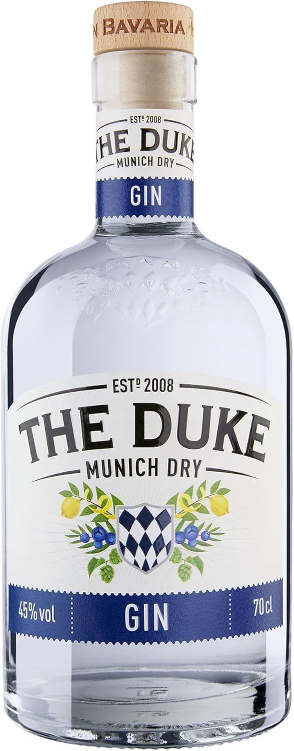 Duke Munich Dry Gin 0,7l, alk. 45 tilavuus-%