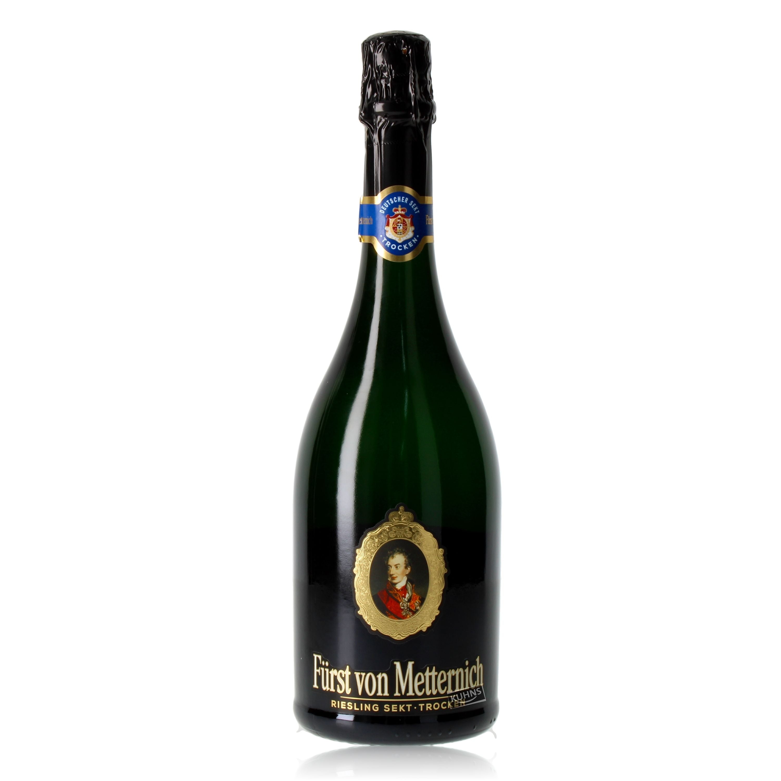 Fürst von Metternich Riesling Sekt Trocken 0,75l, alc. 12,5 Vol.-%,