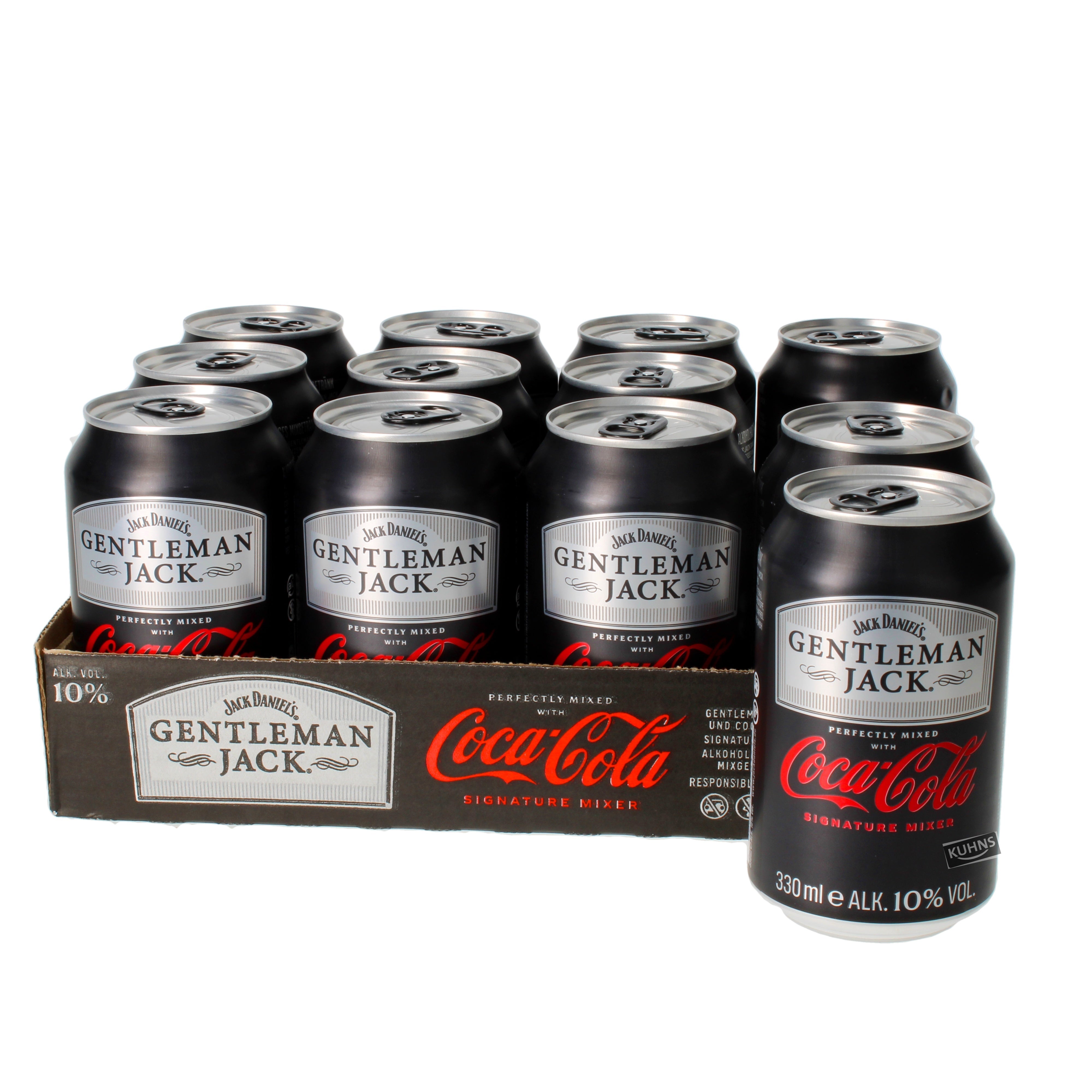 Jack Daniel's Gentleman Jack & Cola 12x0,33l, alc. 10 vol.%