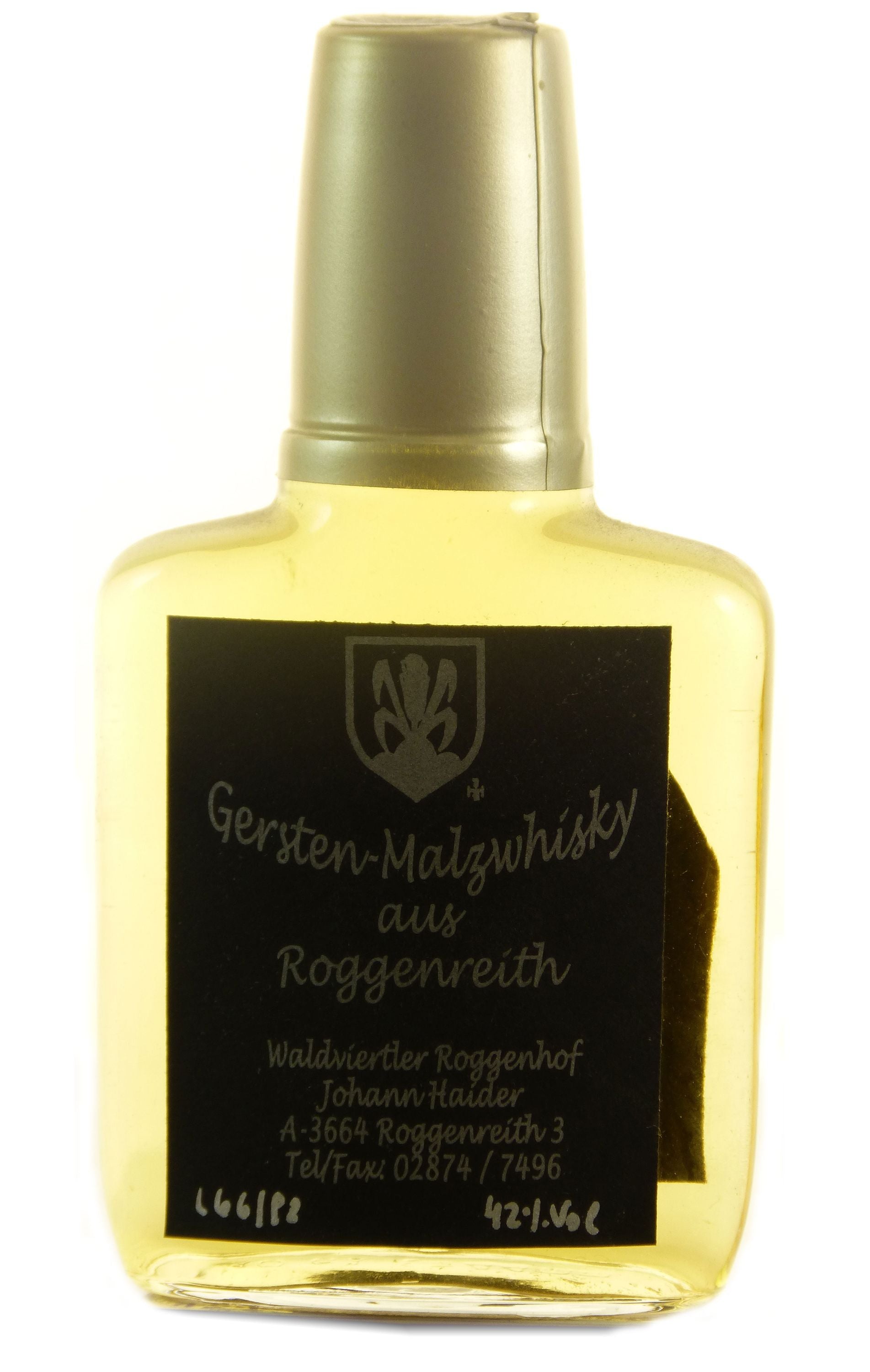 Waldviertler Gersten-Malzwhisky Karamell 0,1l, alk. 42 til.-%, Whisky Österreich