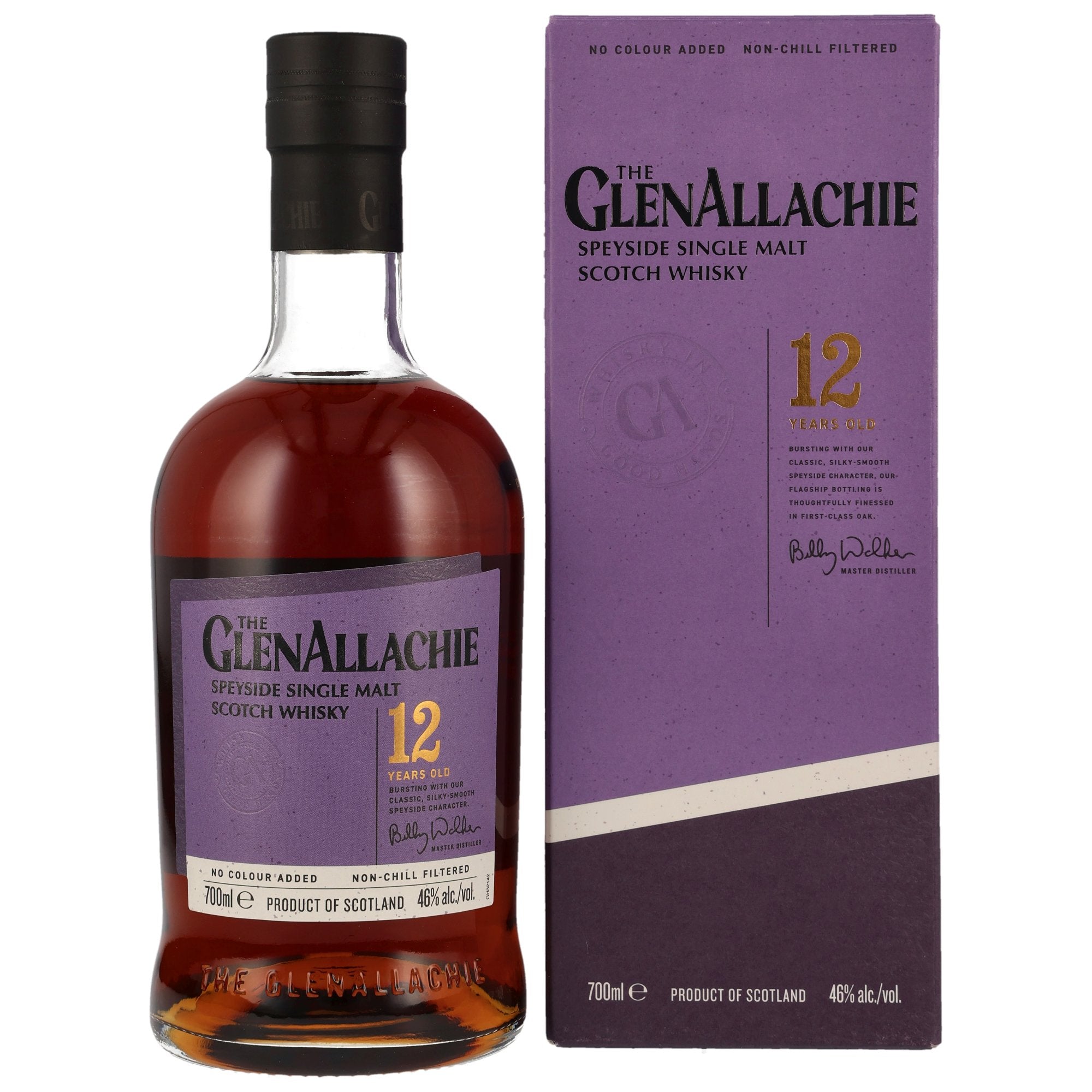 Glenallachie 12 Jahre 0,7l, alk. 46 tilavuus-%