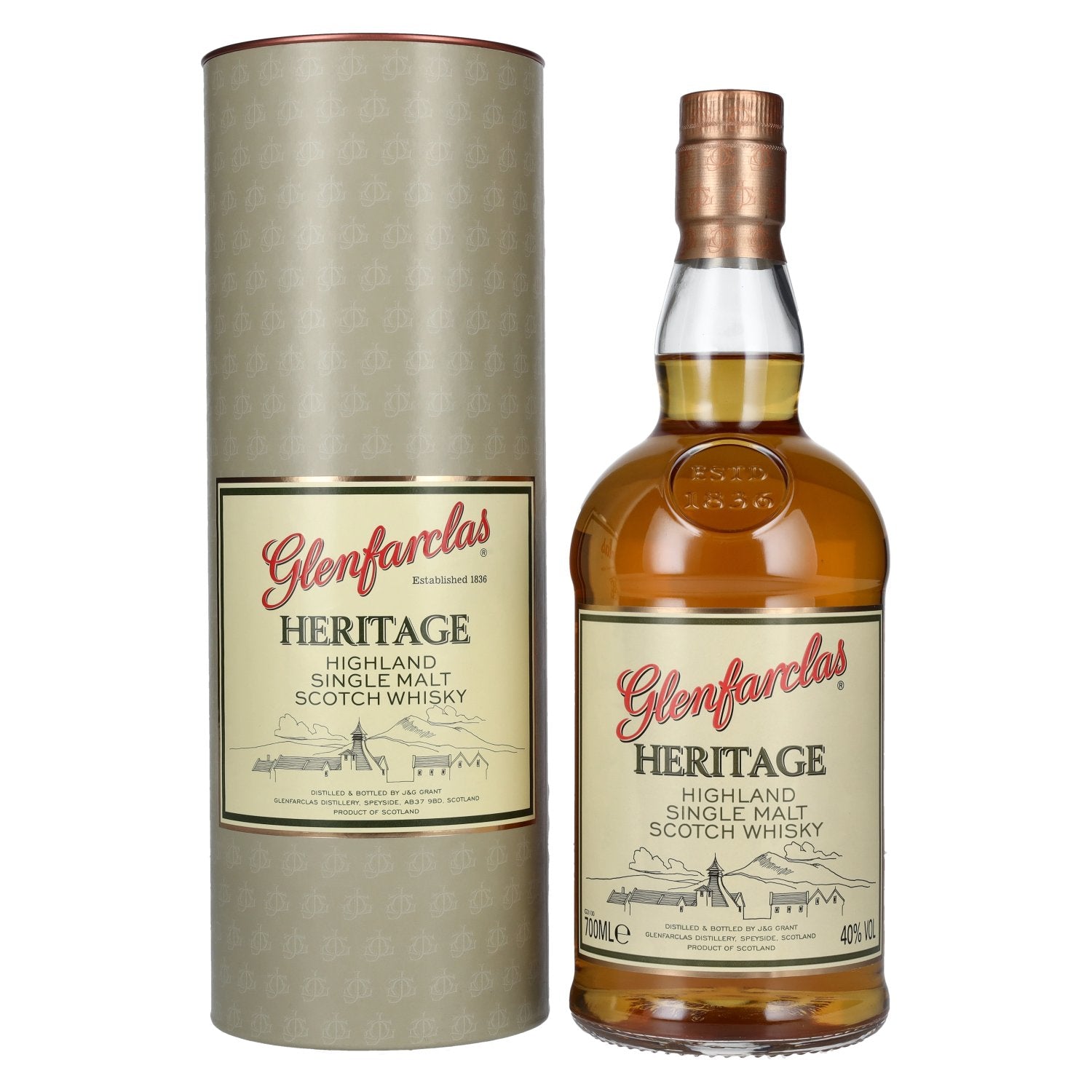 Glenfarclas Heritage 0,7l, alc. 40 Vol.-%