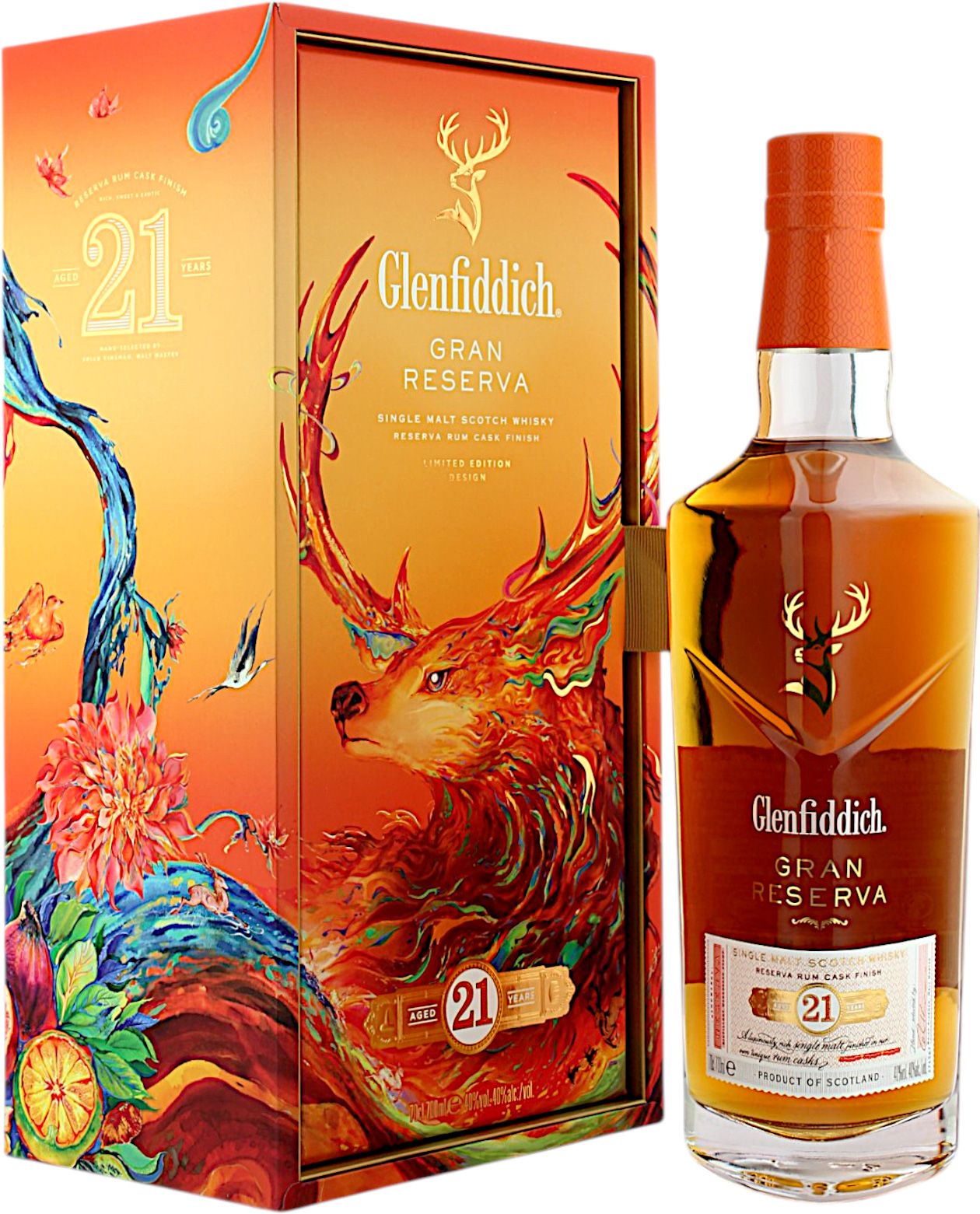 Glenfiddich 21 años Año Nuevo Chino 0,7 l alc. 40 % vol.