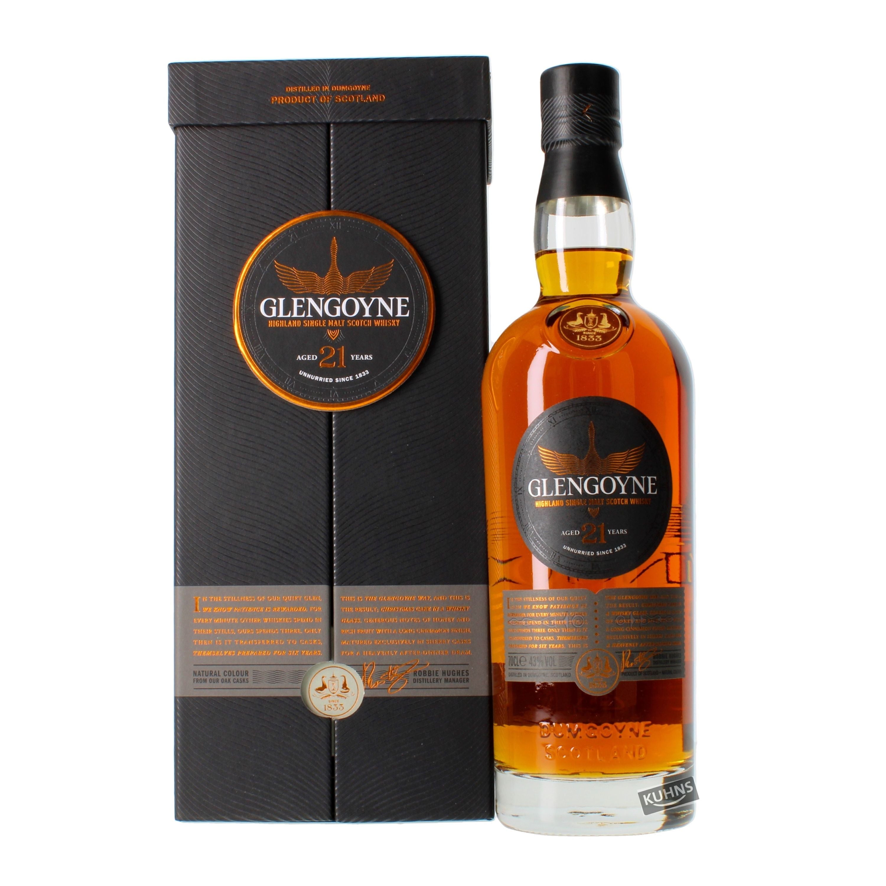 Glengoyne 21 Years 0.7l, alc. 43% Vol.