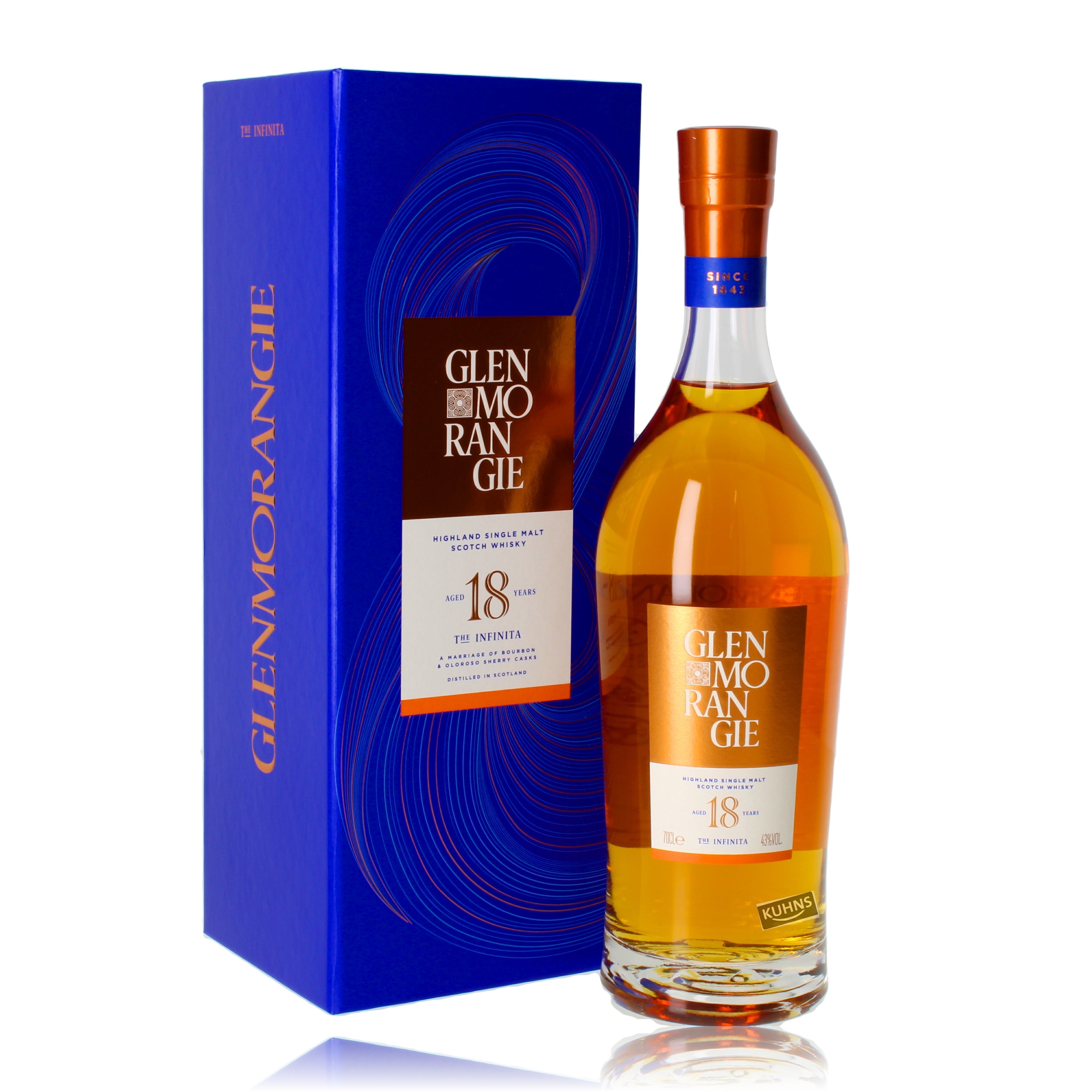 Glenmorangie 18 Years The Infinita 0.7l, alc. 43% Vol.
