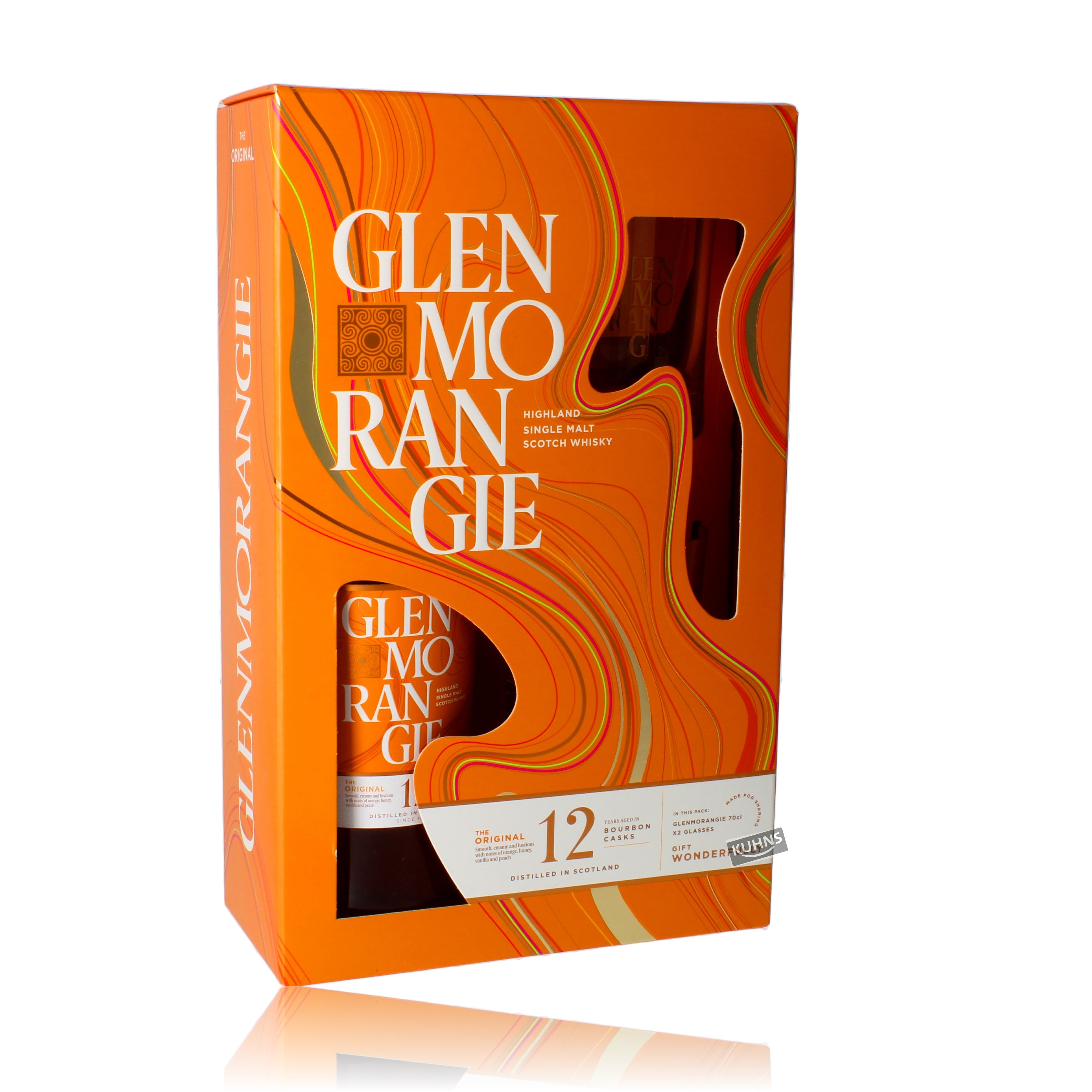 Glenmorangie 12 Jahre Original Geschenkset 0,7l, alc. 40 Vol.-%