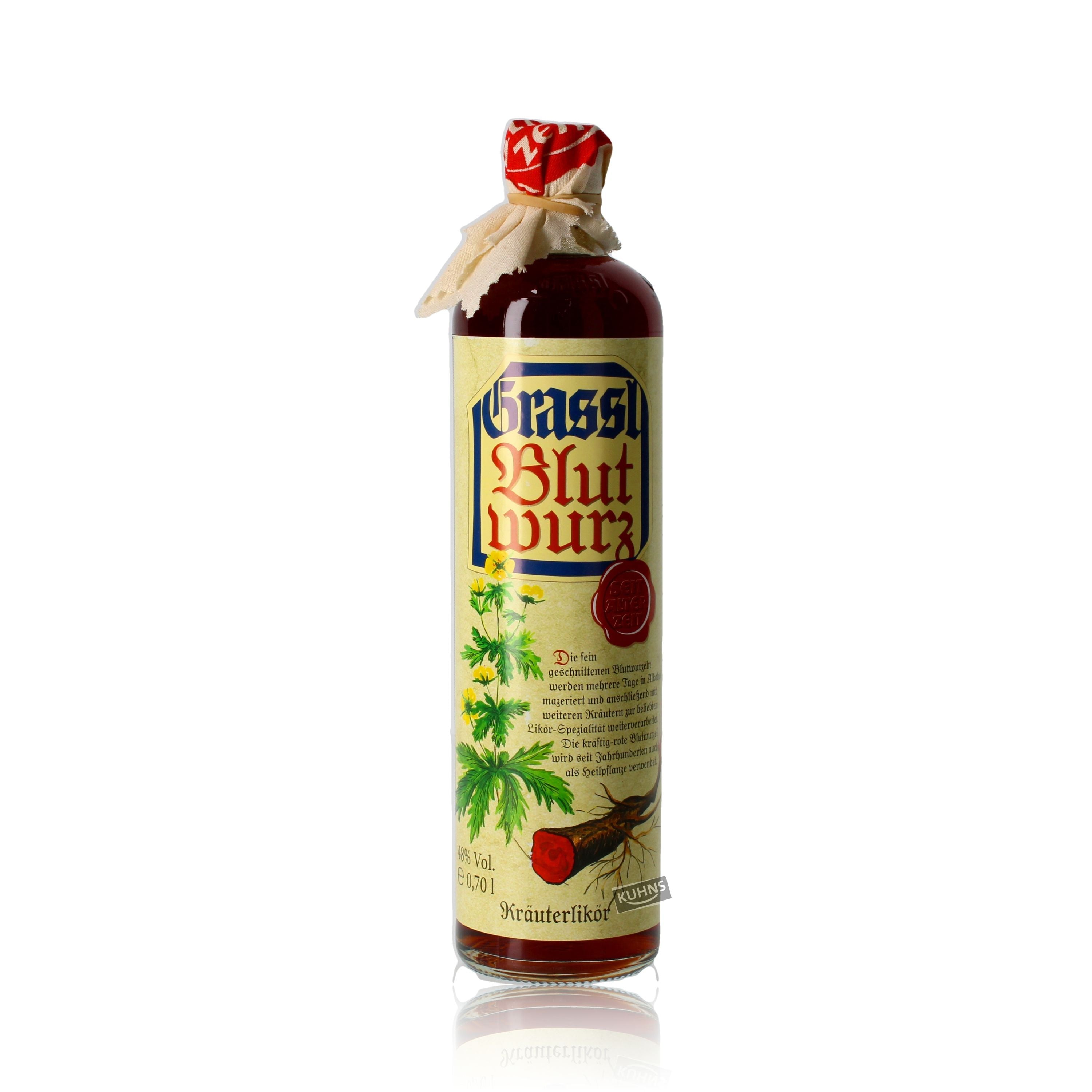 Grassl Blutwurz 0.7l, alc. 48% vol.
