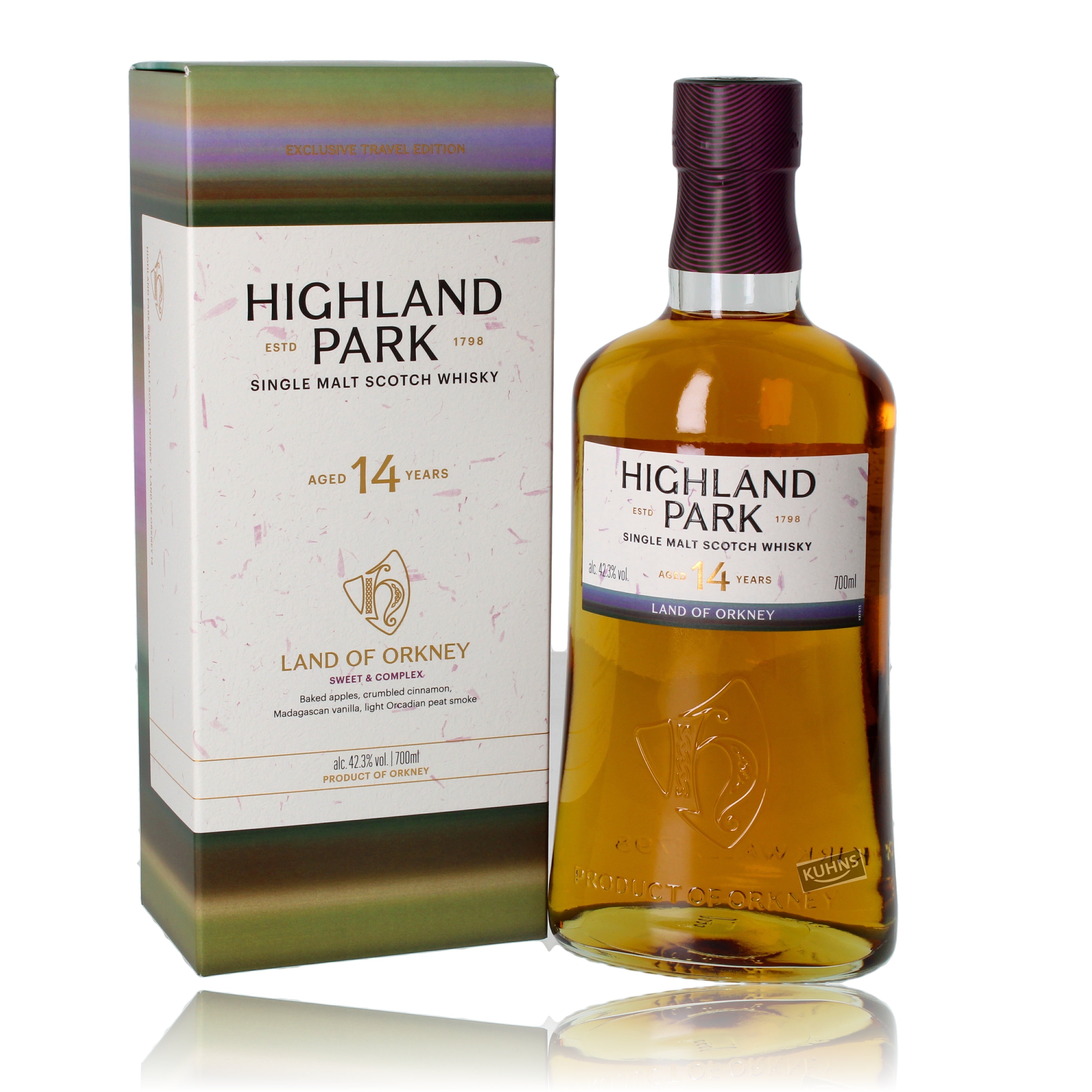 Highland Park 14 Year Old Land of Orkney 0.7l alc. 42.3% vol.