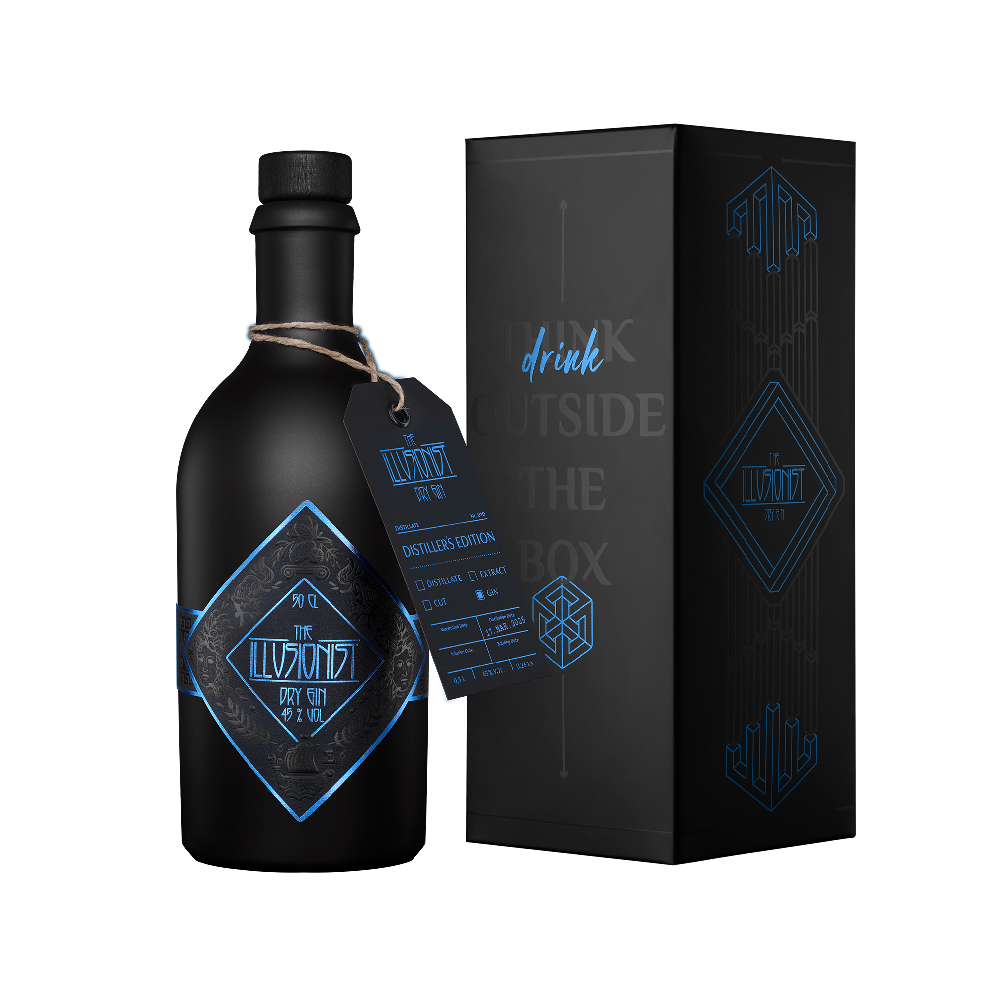 Illusionist Gin Distiller's Edition 2025 0,5l, alc. 45 Vol.-%