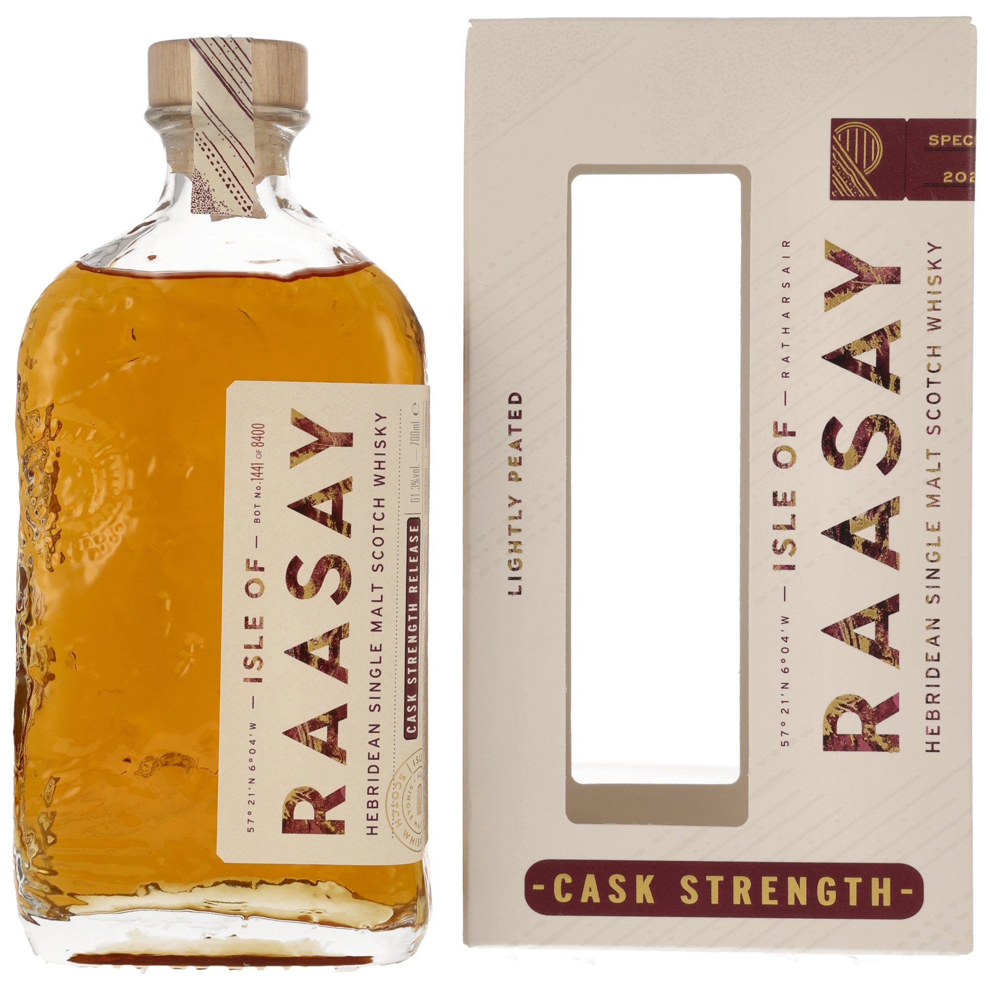 Isle of Raasay Cask Strength 2024 0,7l, alc. 61,3 Vol.-%