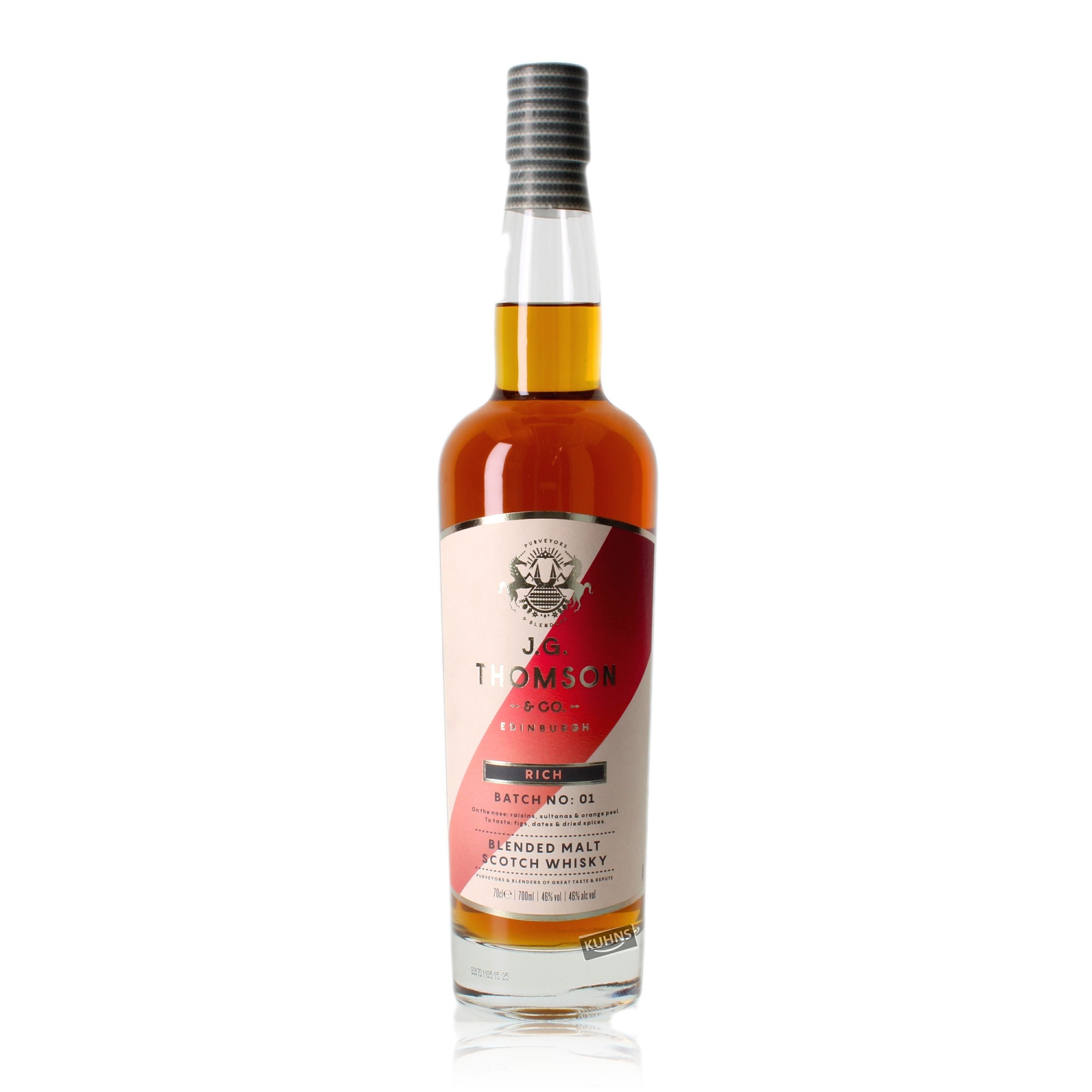 JG Thomson Rich Blended Malt Whiskey 0.7l, alc. 46% by volume